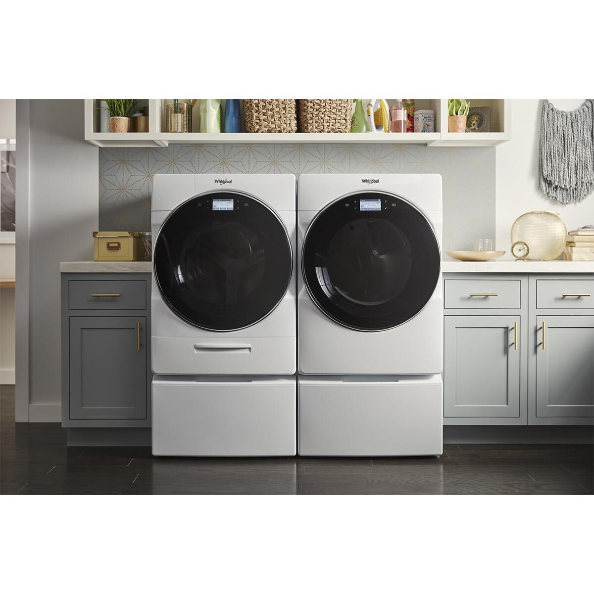 Whirlpool 15.5" Laundry Pedestal in White, , large