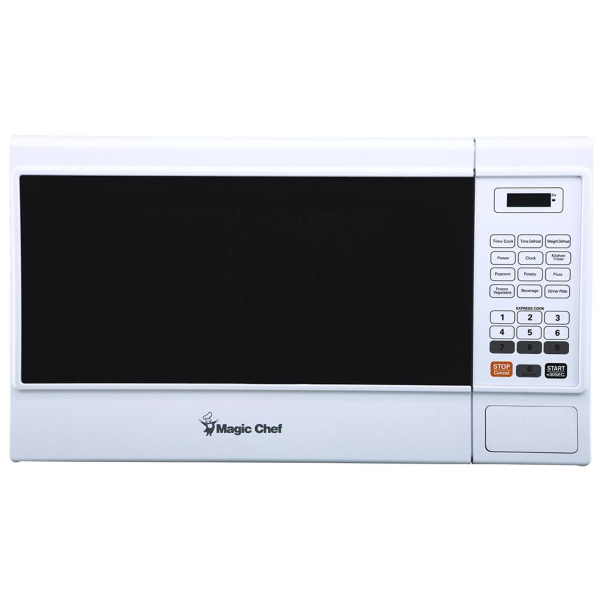 Magic Chef 1.3 Cu. Ft. 1000W Countertop Microwave Oven in White, , large