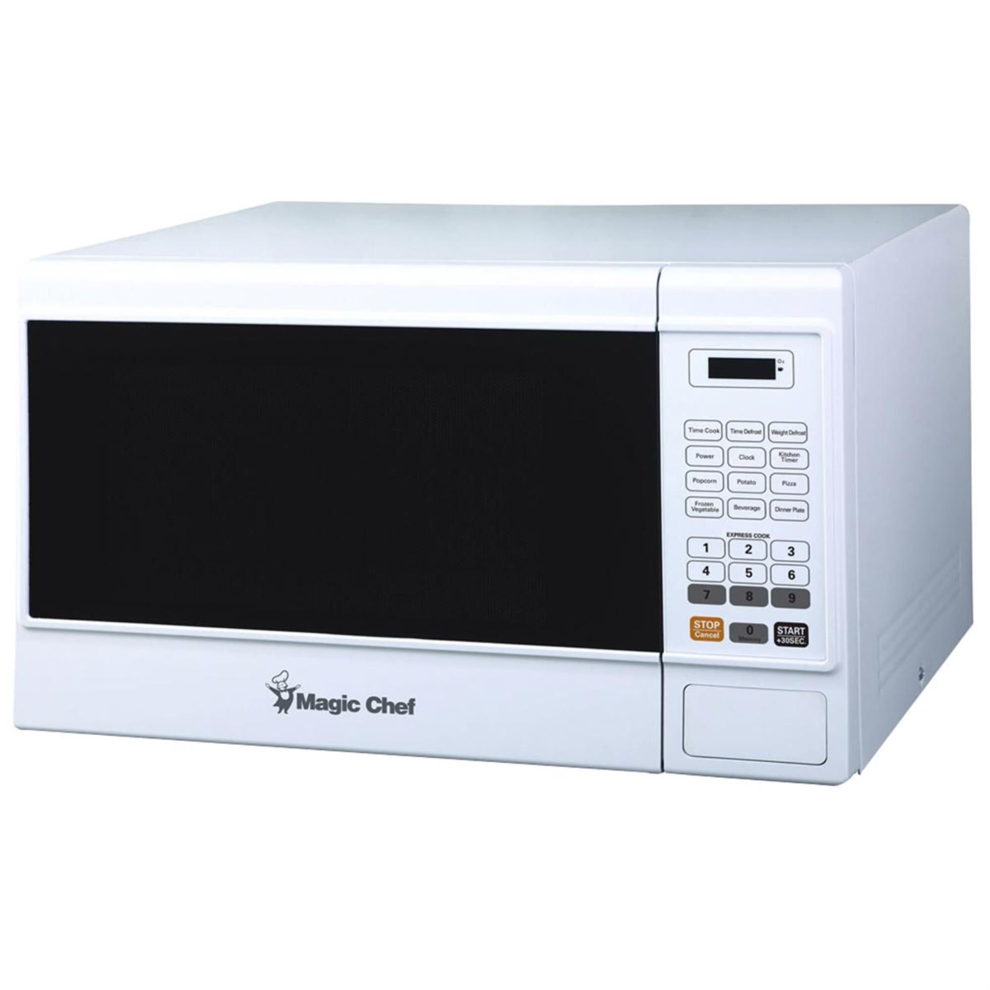 Magic Chef 1.3 Cu. Ft. 1000W Countertop Microwave Oven in White, , large