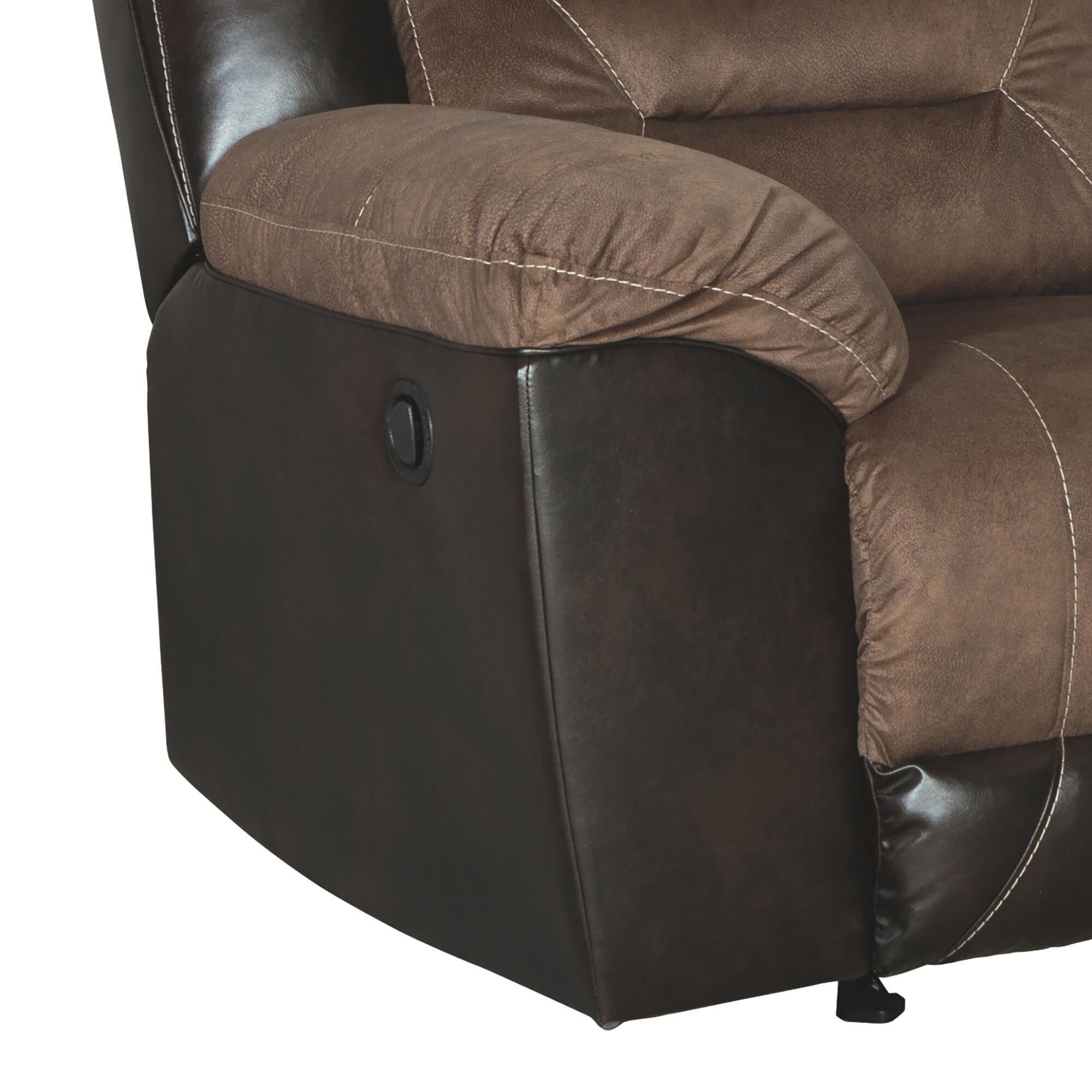 Signature Design by Ashley Earhart Manual Rocker Recliner in Chestnut, , large