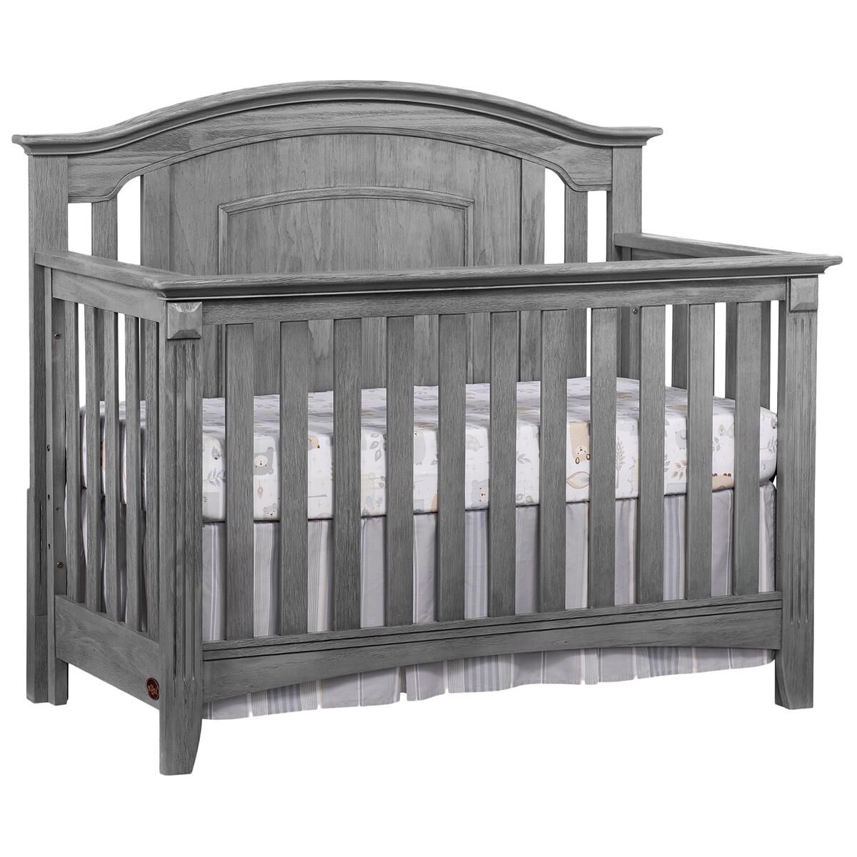 Oxford Village Willowbrook 3 Piece Nursery Set in Graphite Gray, , large
