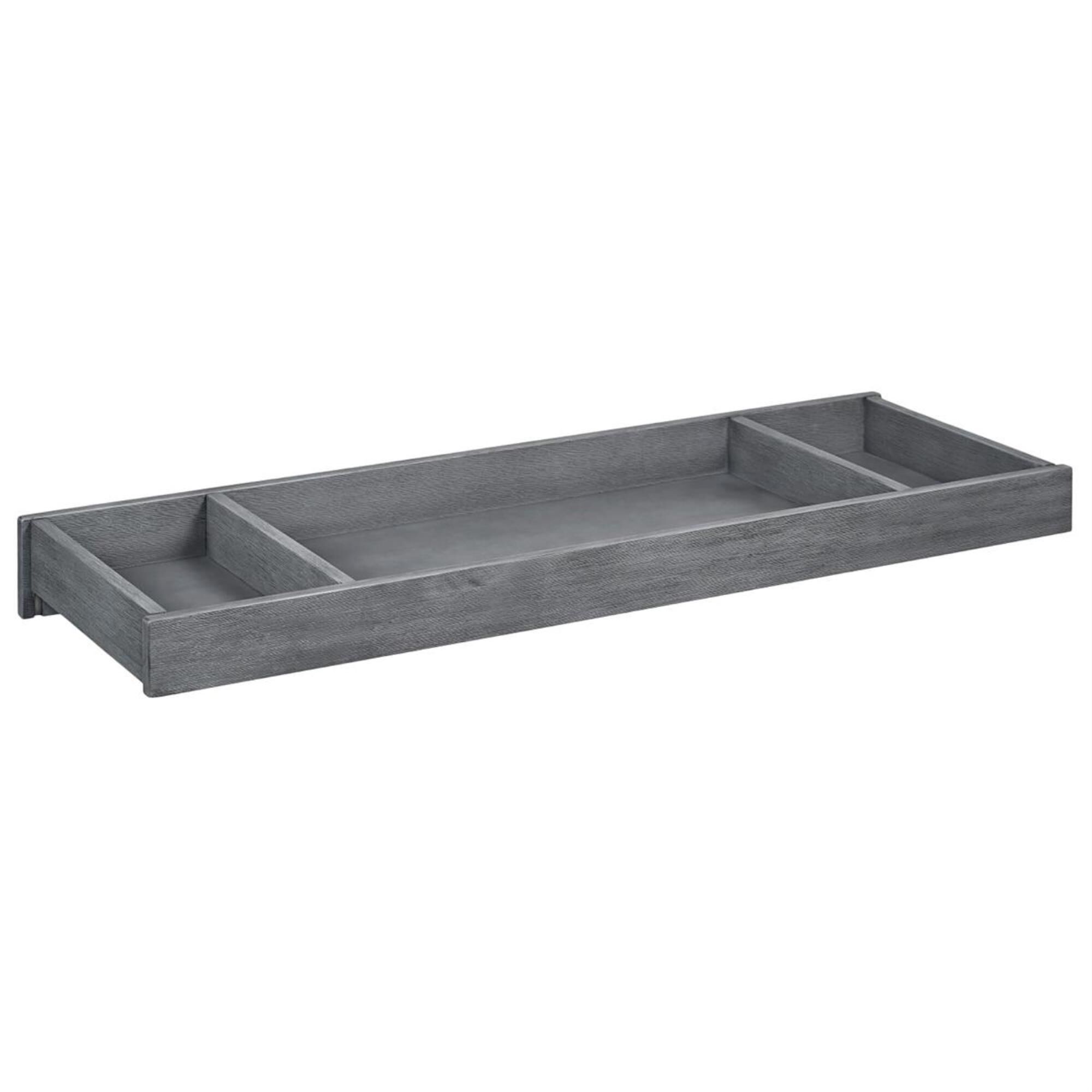 Oxford Village Willowbrook Dresser and Changing Top in Graphite Gray, , large