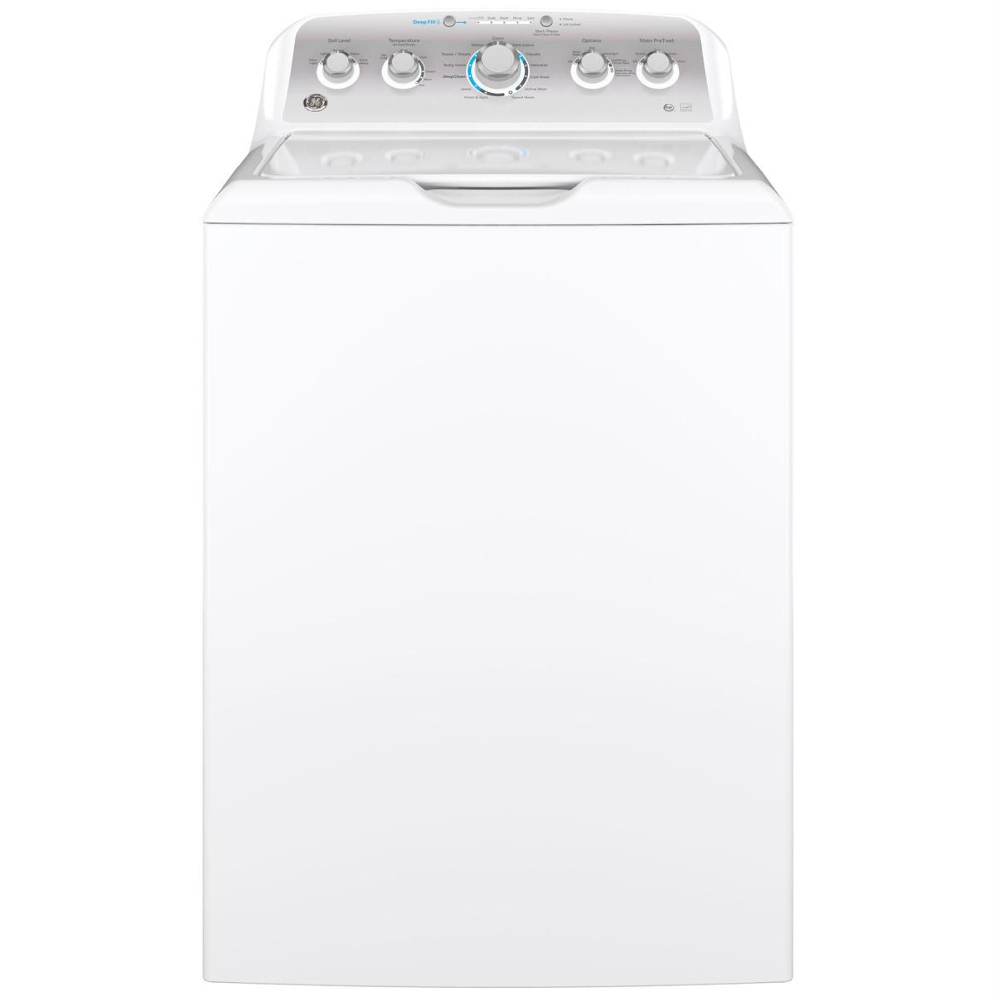 GE Appliances 4.6 Cu. Ft. Capacity Washer in White, , large