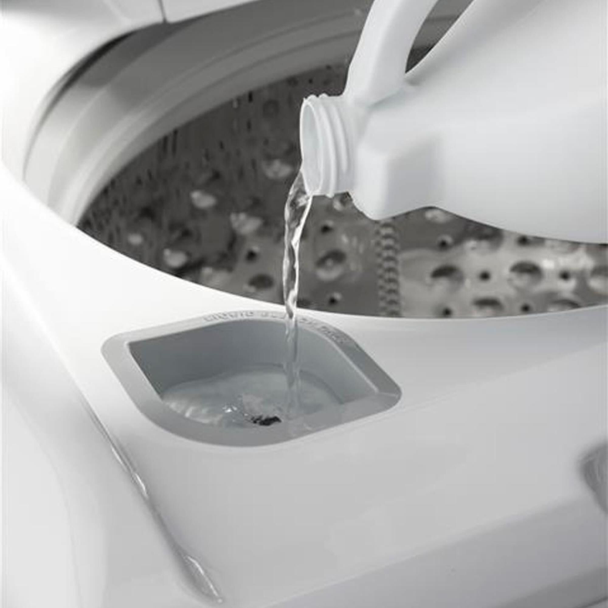 GE Appliances 4.6 Cu. Ft. Capacity Washer in White, , large