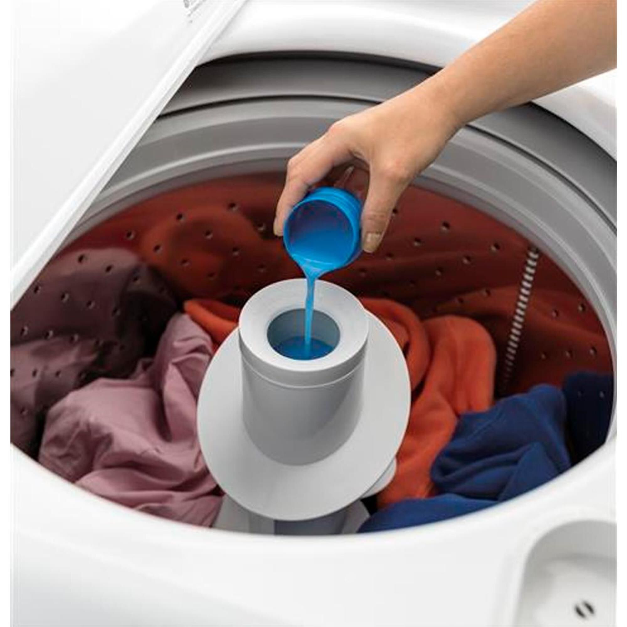 GE Appliances 4.2 Cu Ft. Capacity Washer with Stainless Steel Basket, , large
