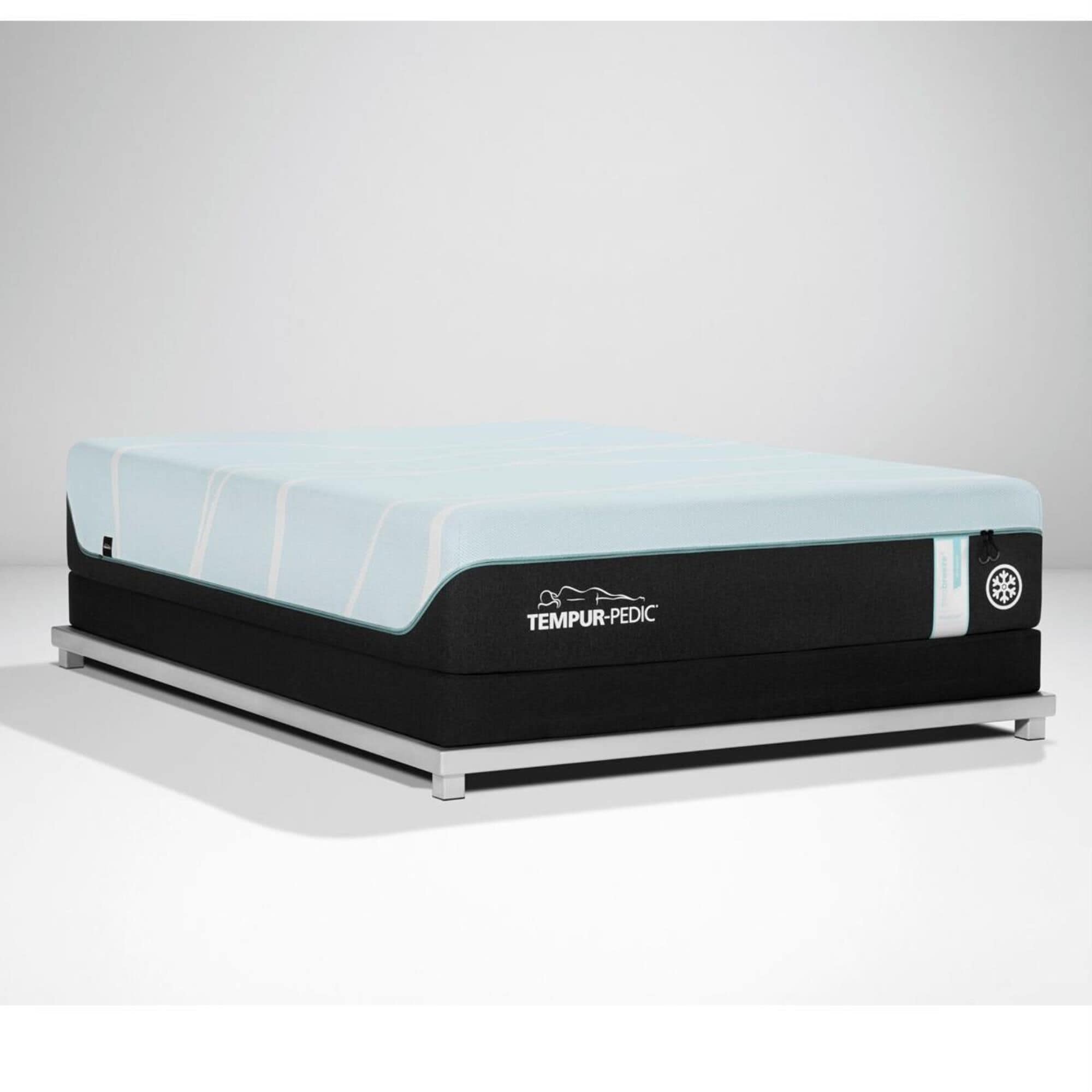 Tempur-Pedic TEMPUR-PRObreeze Medium Hybrid Full Mattress with Low Profile Box Spring, , large