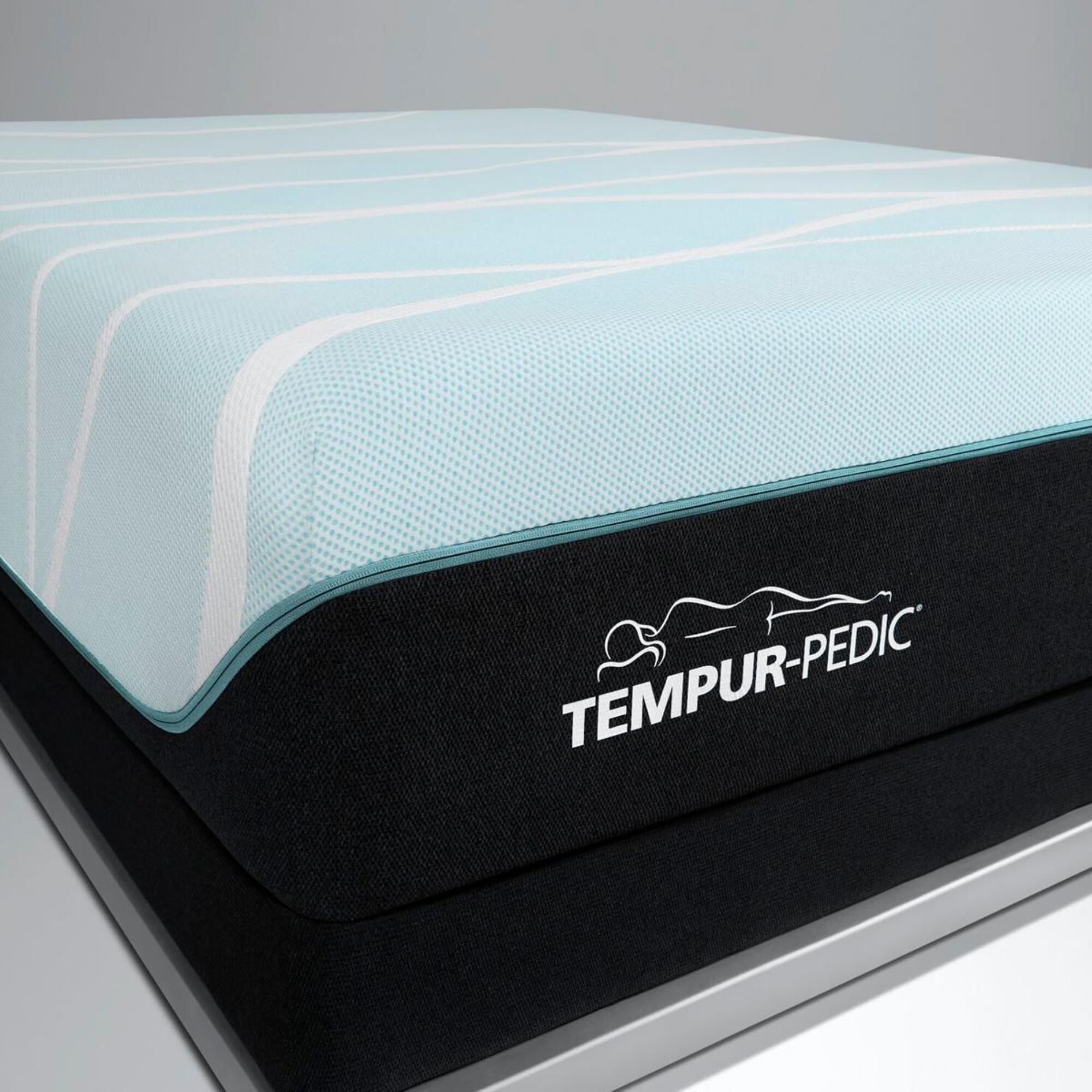 Tempur-Pedic TEMPUR-PRObreeze Medium Hybrid Full Mattress with Low Profile Box Spring, , large