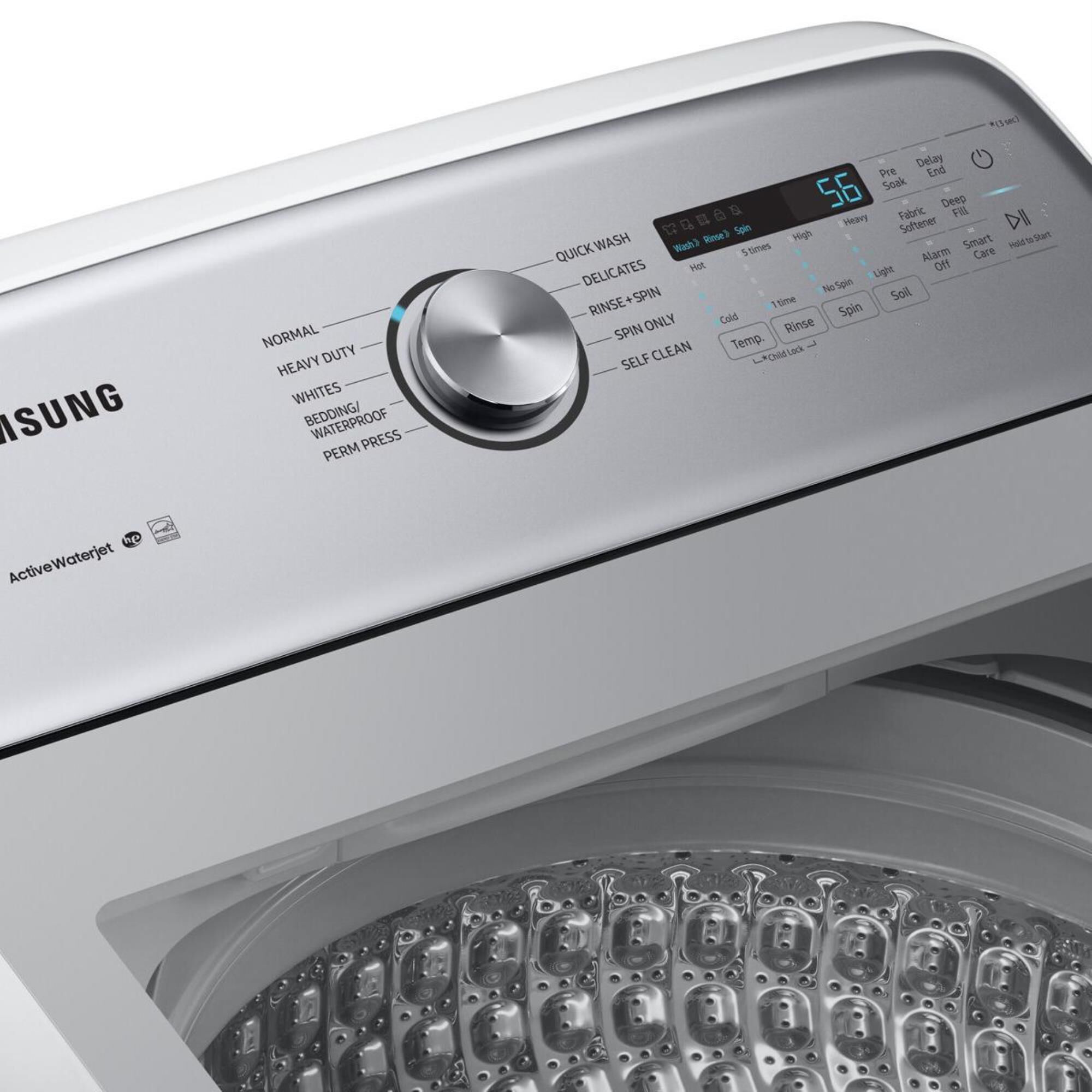 Samsung 5 Cu. Ft. 10 Cycles Washer in White, , large