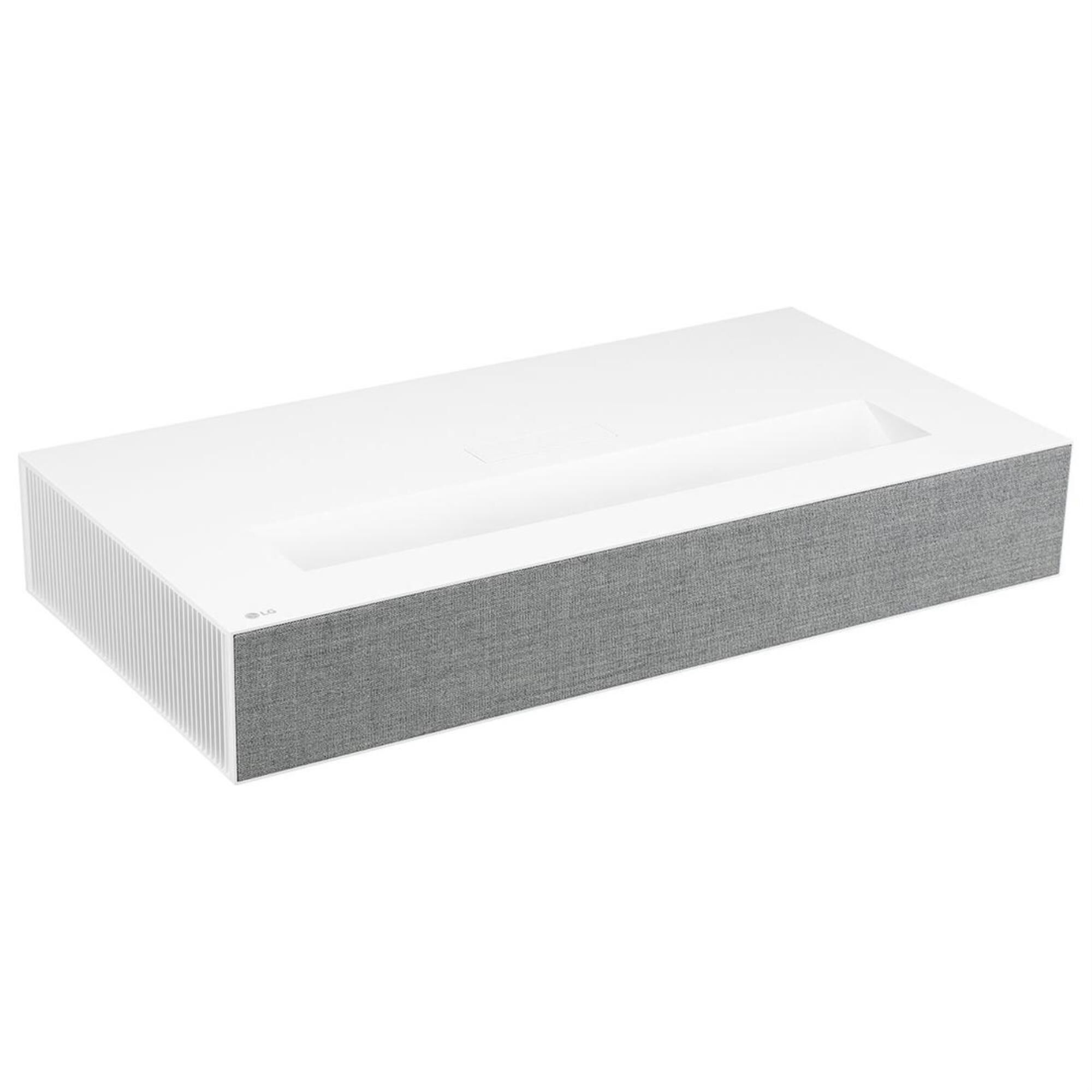 LG 4K UHD Laser Smart Home Theater CineBeam Short Throw Projector in White, , large