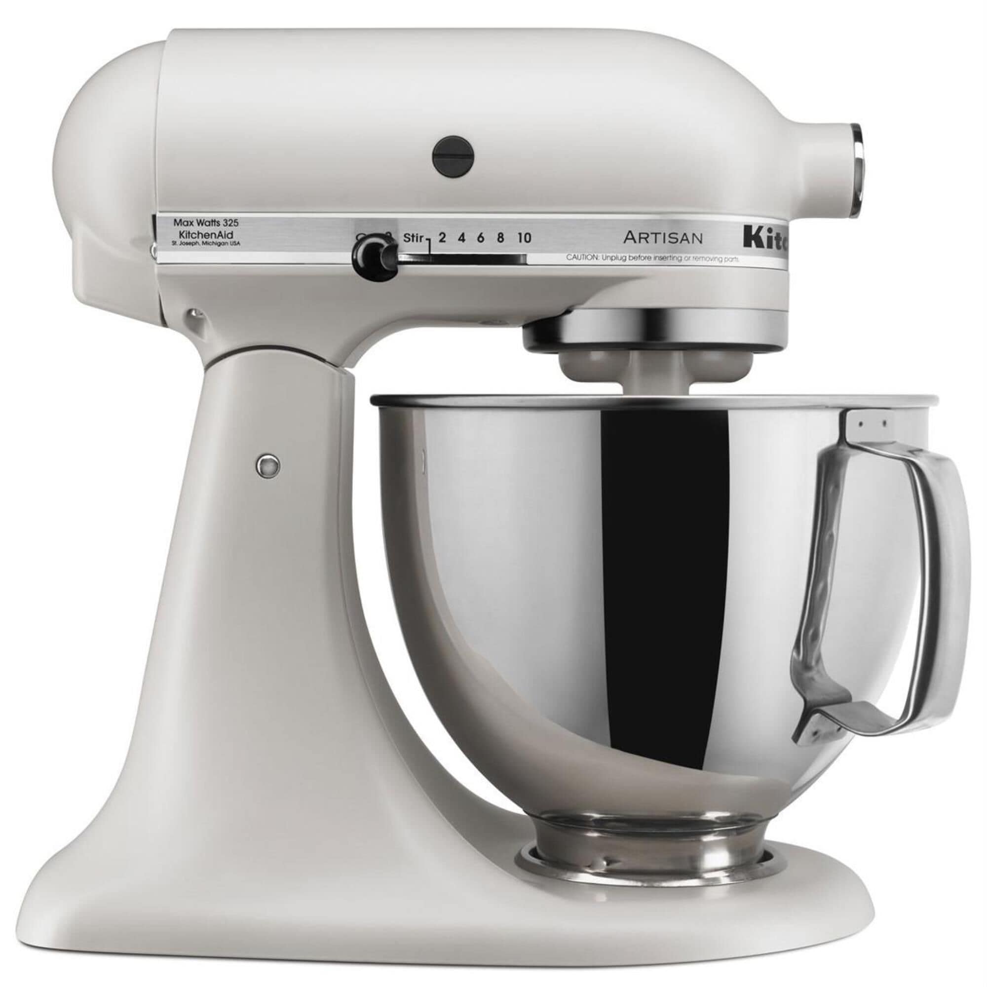 KitchenAid Artisan Series 5 Quart Tilt-Head Stand Mixer in Matte Milkshake, , large