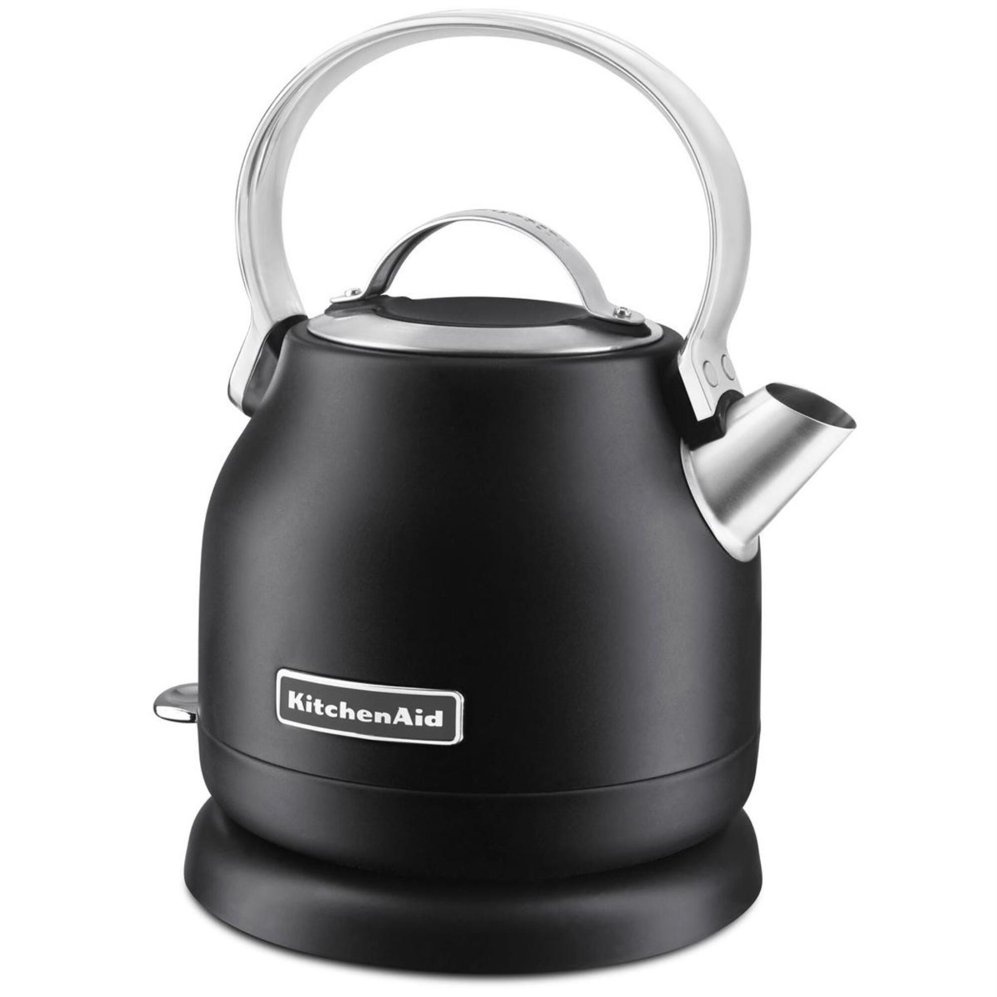 KitchenAid 1.25 L Electric Kettle in Black Matte, , large