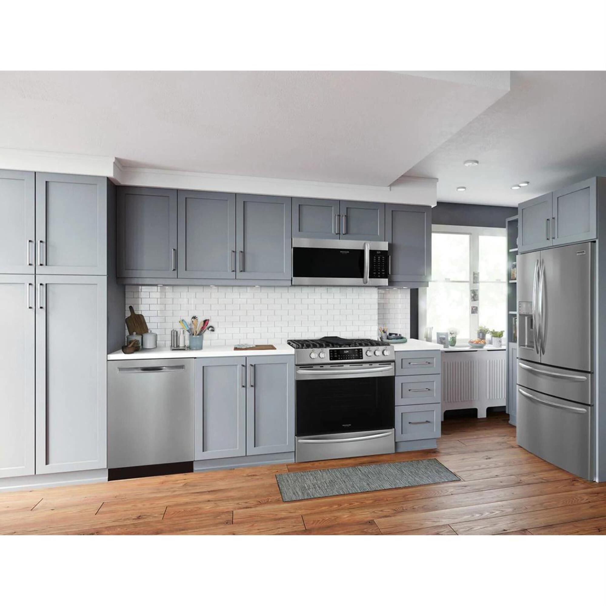 Frigidaire Gallery 30"" Front Control Gas Range with Air Fry in Stainless Steel, , large
