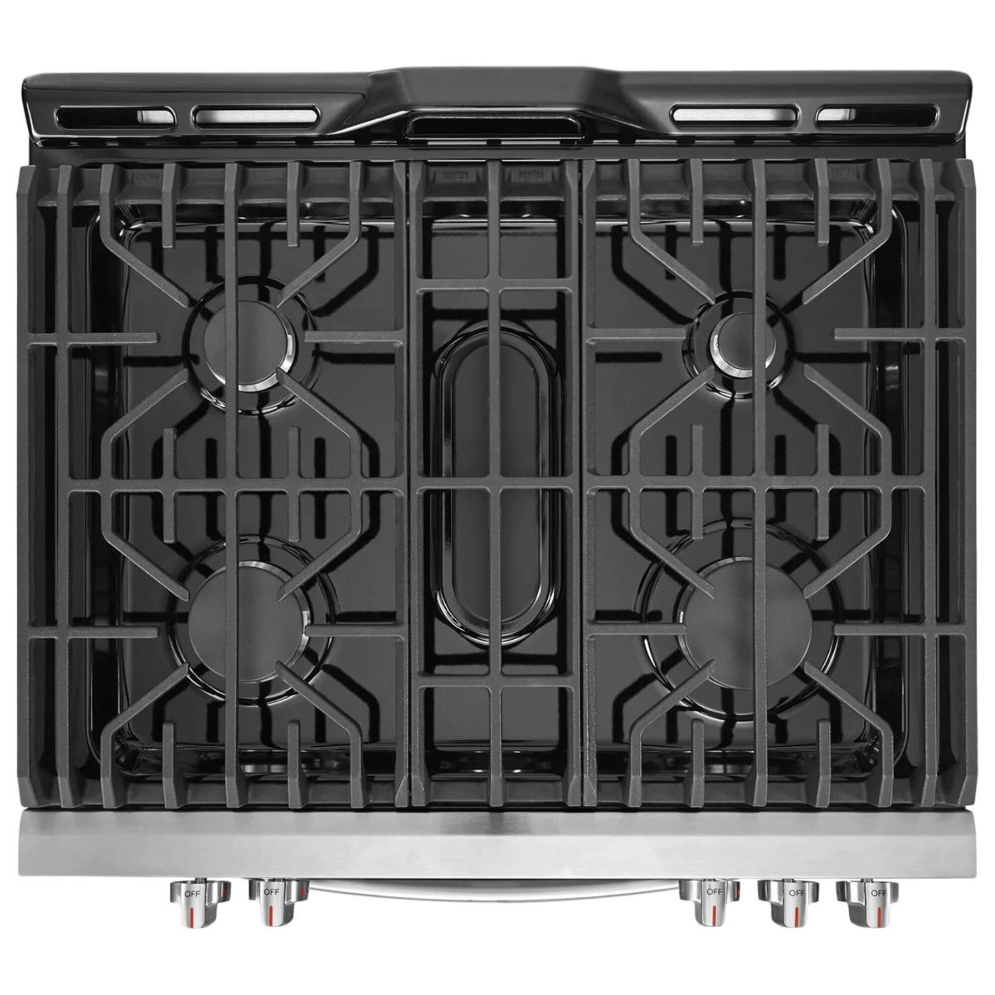 Frigidaire Gallery 30"" Front Control Gas Range with Air Fry in Stainless Steel, , large