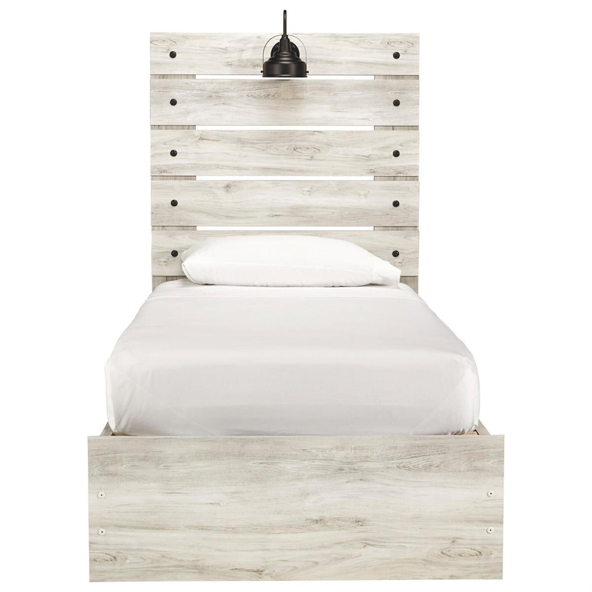 Signature Design by Ashley Cambeck Twin Panel Headboard in Whitewash, , large