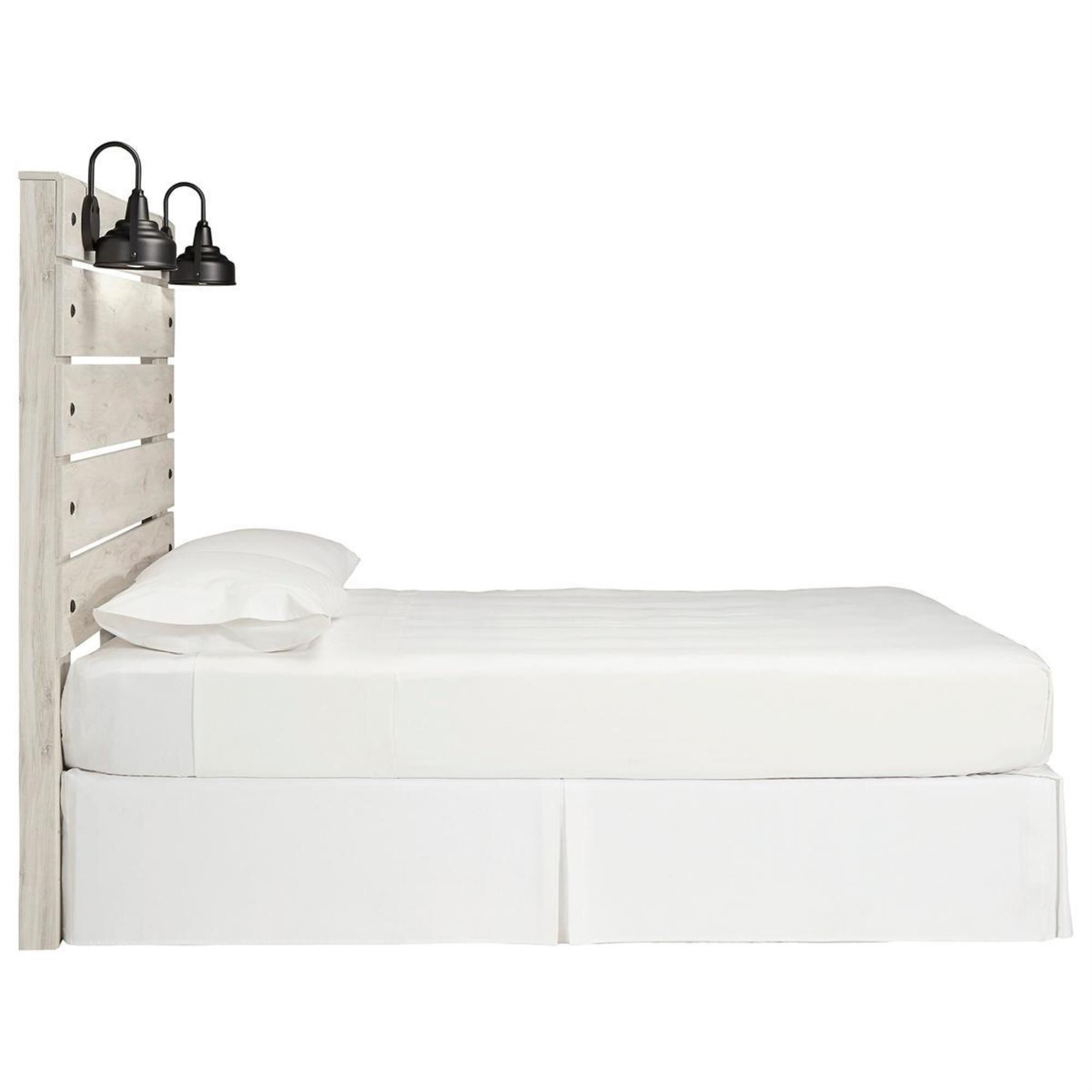 Signature Design by Ashley Cambeck King Panel Headboard in Whitewash, , large