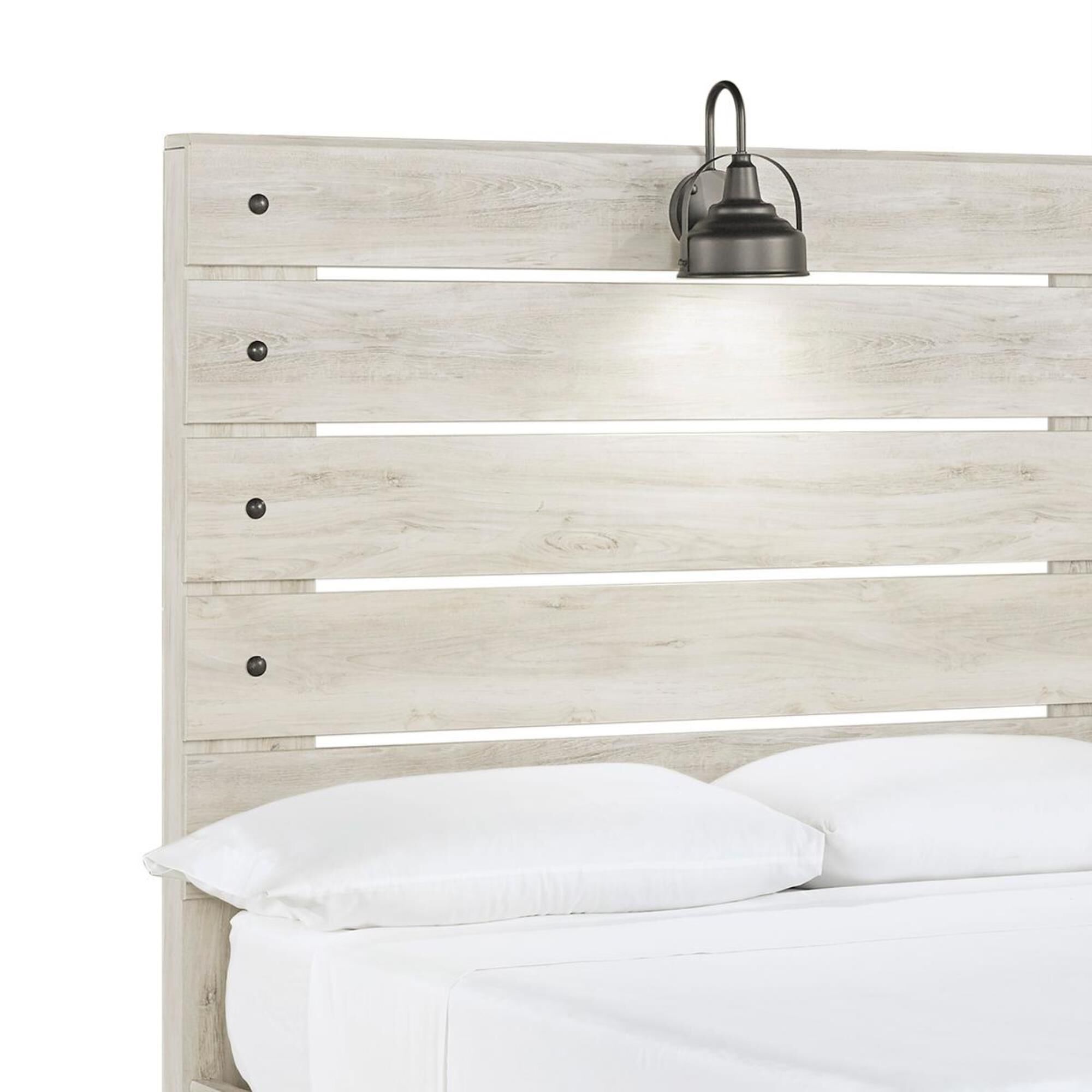 Signature Design by Ashley Cambeck Full Dual Storage Bed in Whitewash, , large