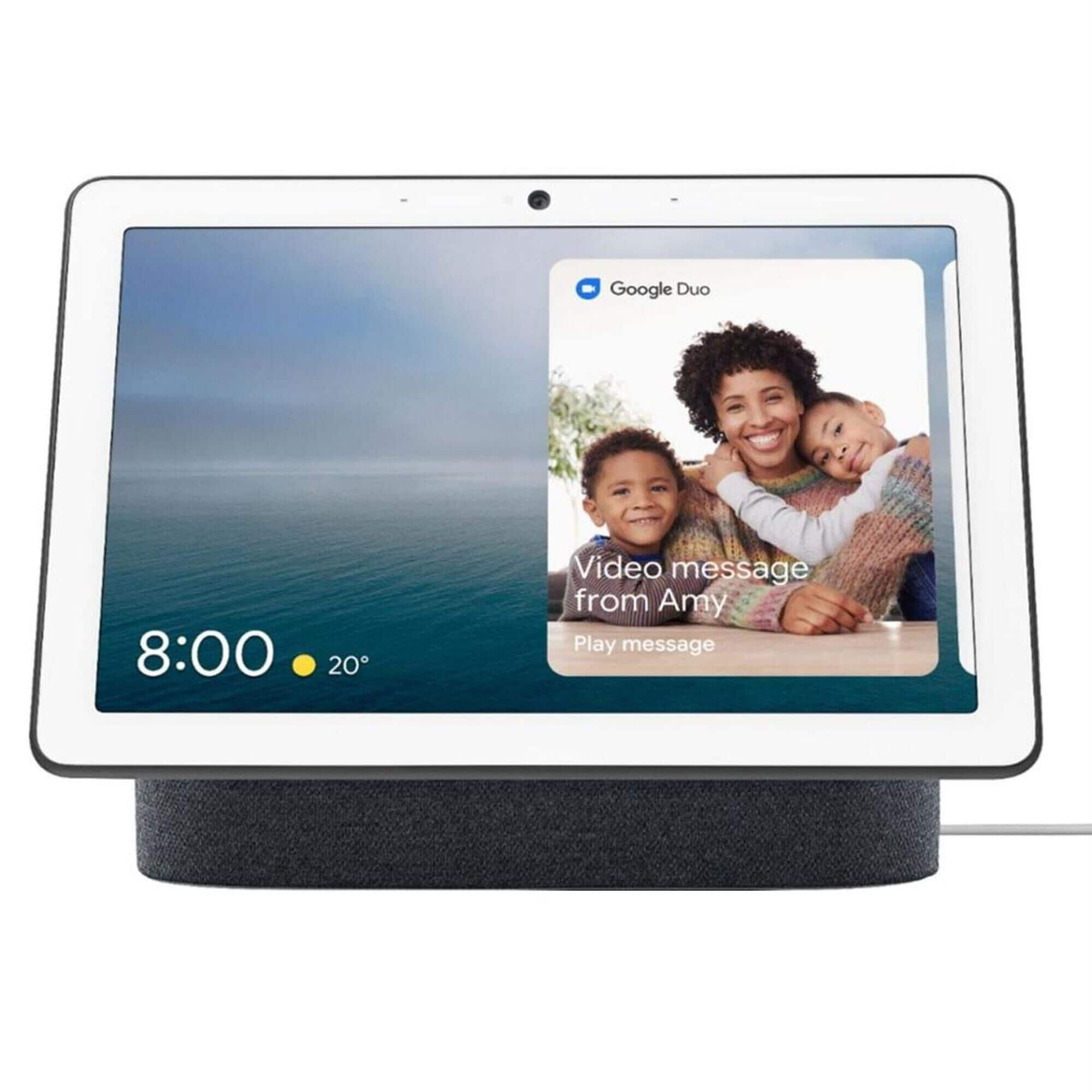 Google Nest Hub Max - Smart Home Speaker and 10" Display with Google Assistant - Charcoal, , large