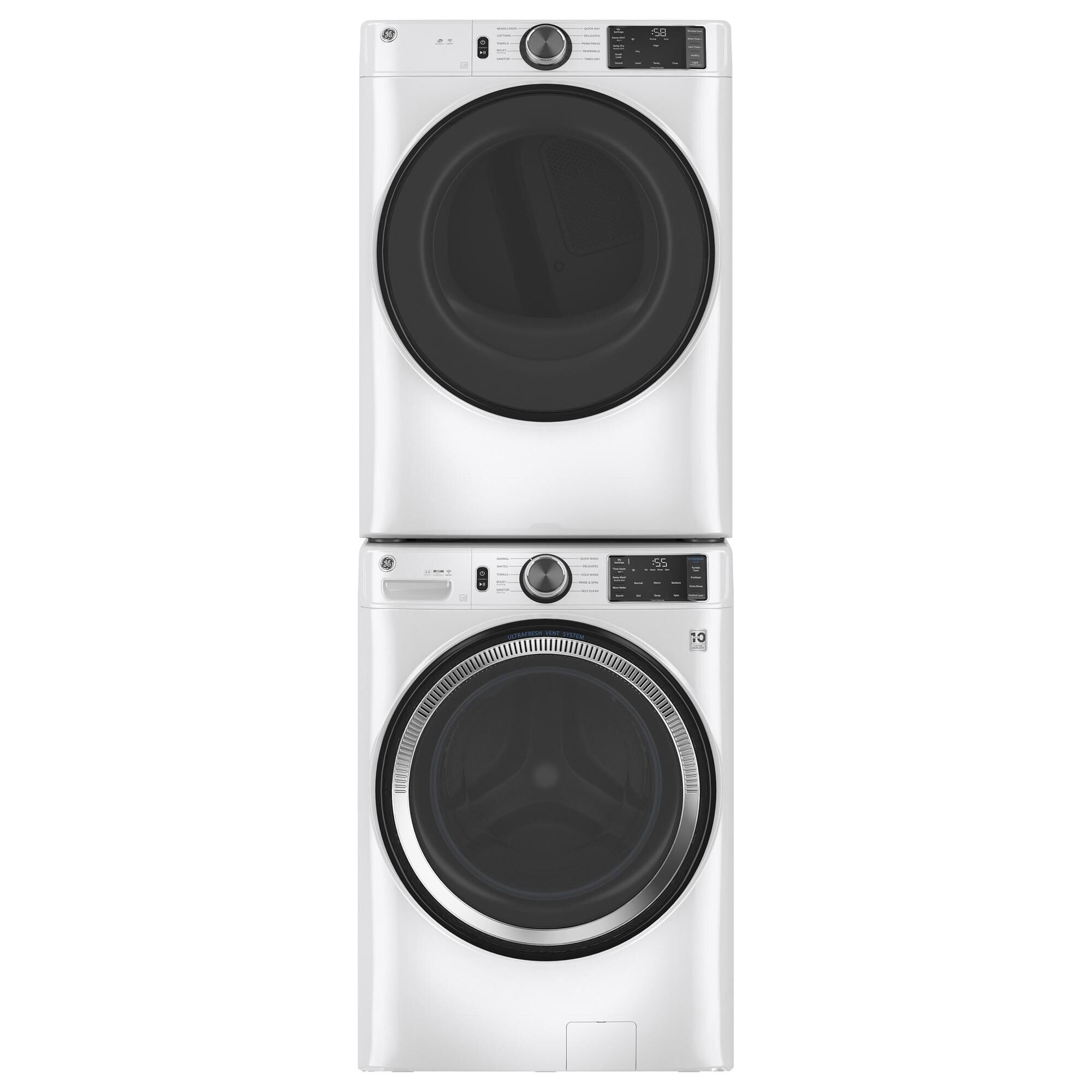 GE Appliances 7.8 Cu. Ft. Electric Dryer in White, , large