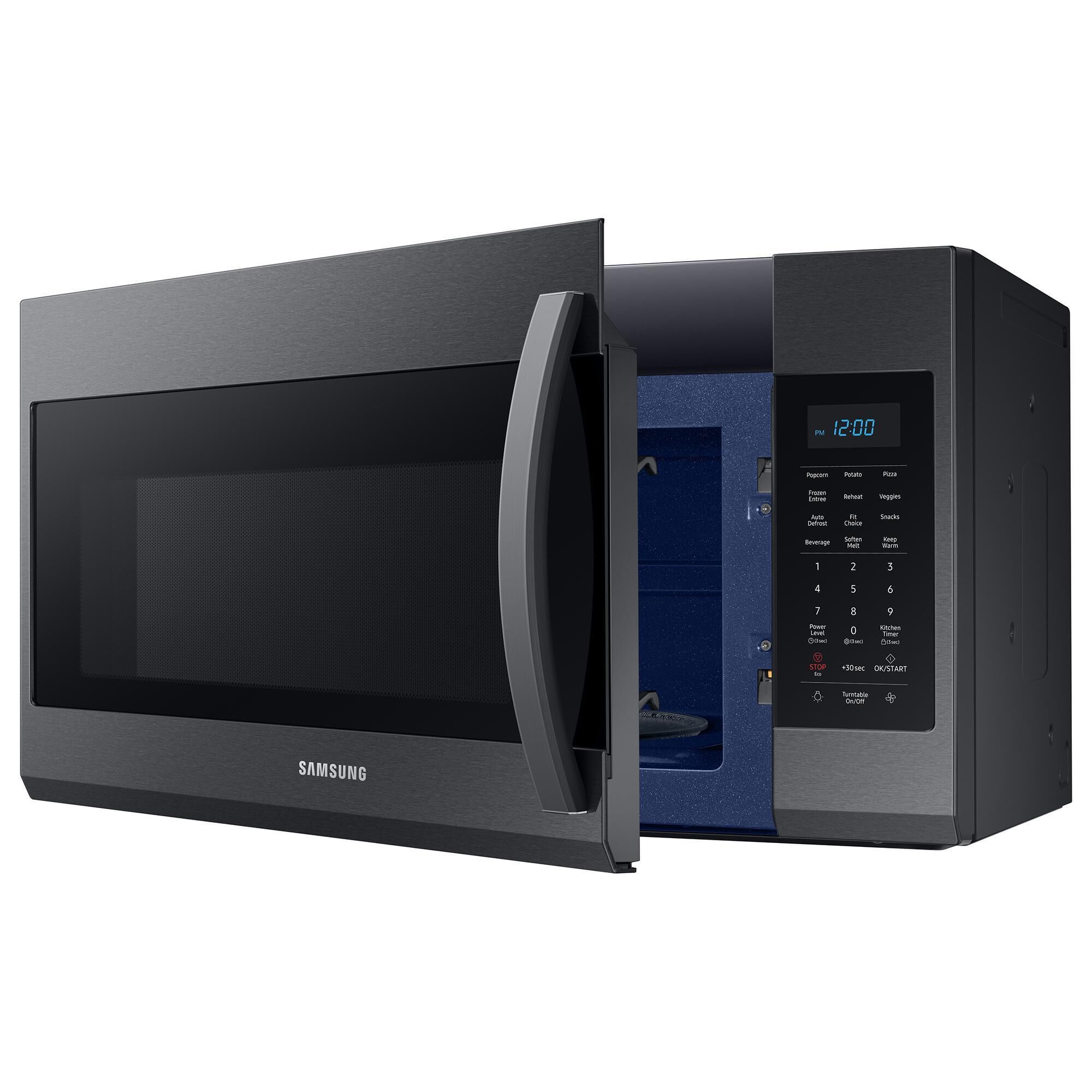 Samsung 1.9 Cu. Ft. Over The Range Microwave in Black Stainless Steel, , large