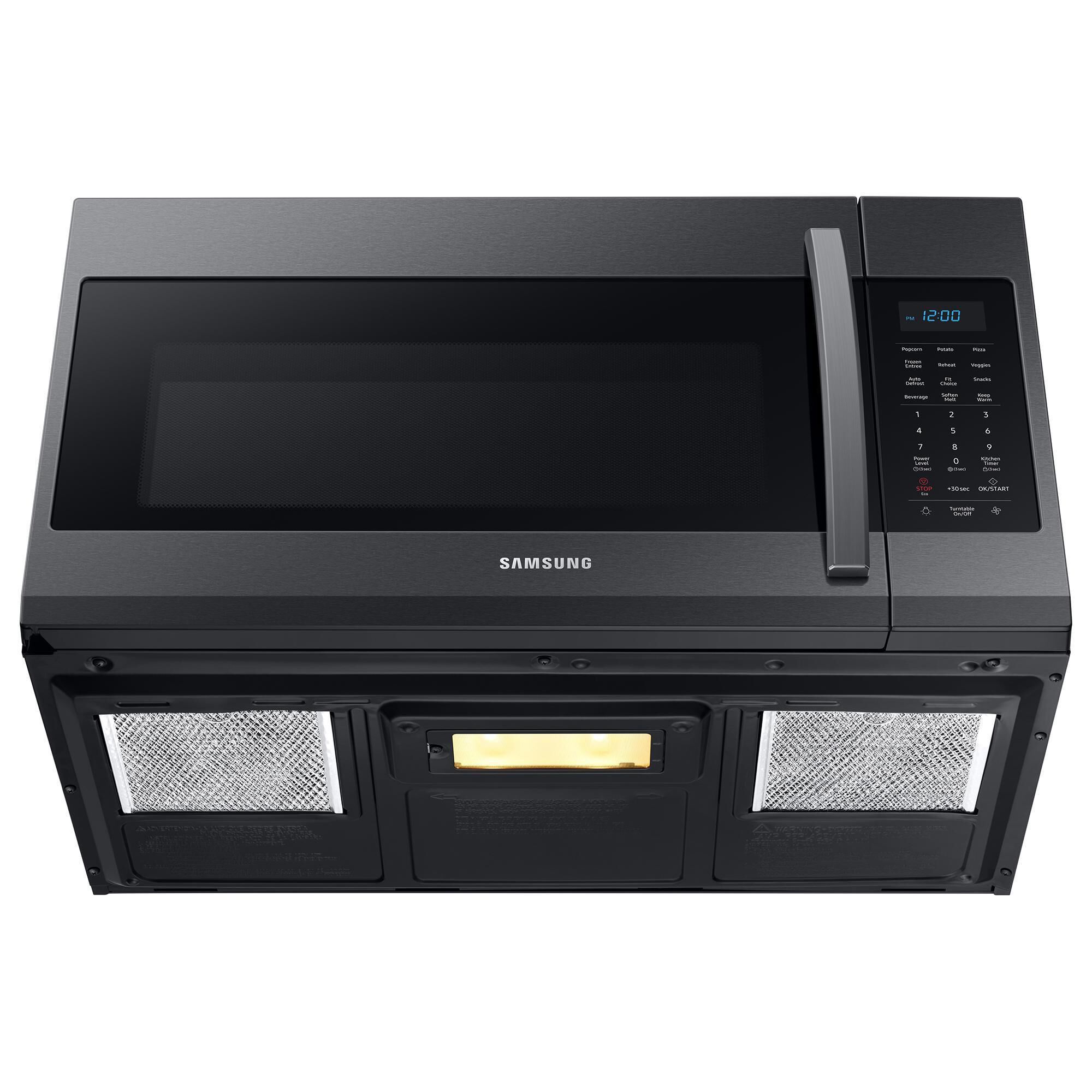 Samsung 1.9 Cu. Ft. Over The Range Microwave in Black Stainless Steel, , large