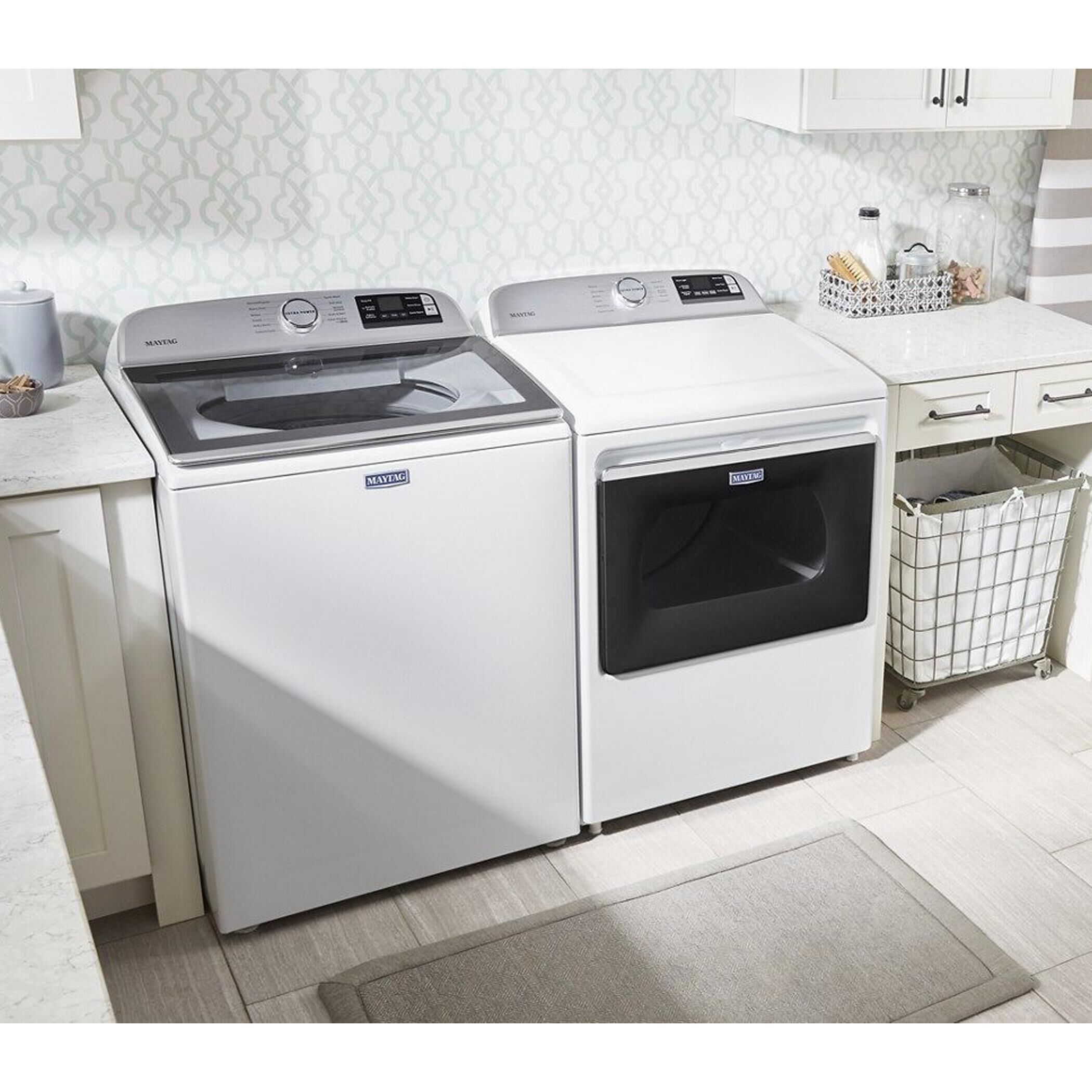 Maytag 4.7 Cu. Ft. Smart Capable Top Load Washer with Extra Power Button, , large