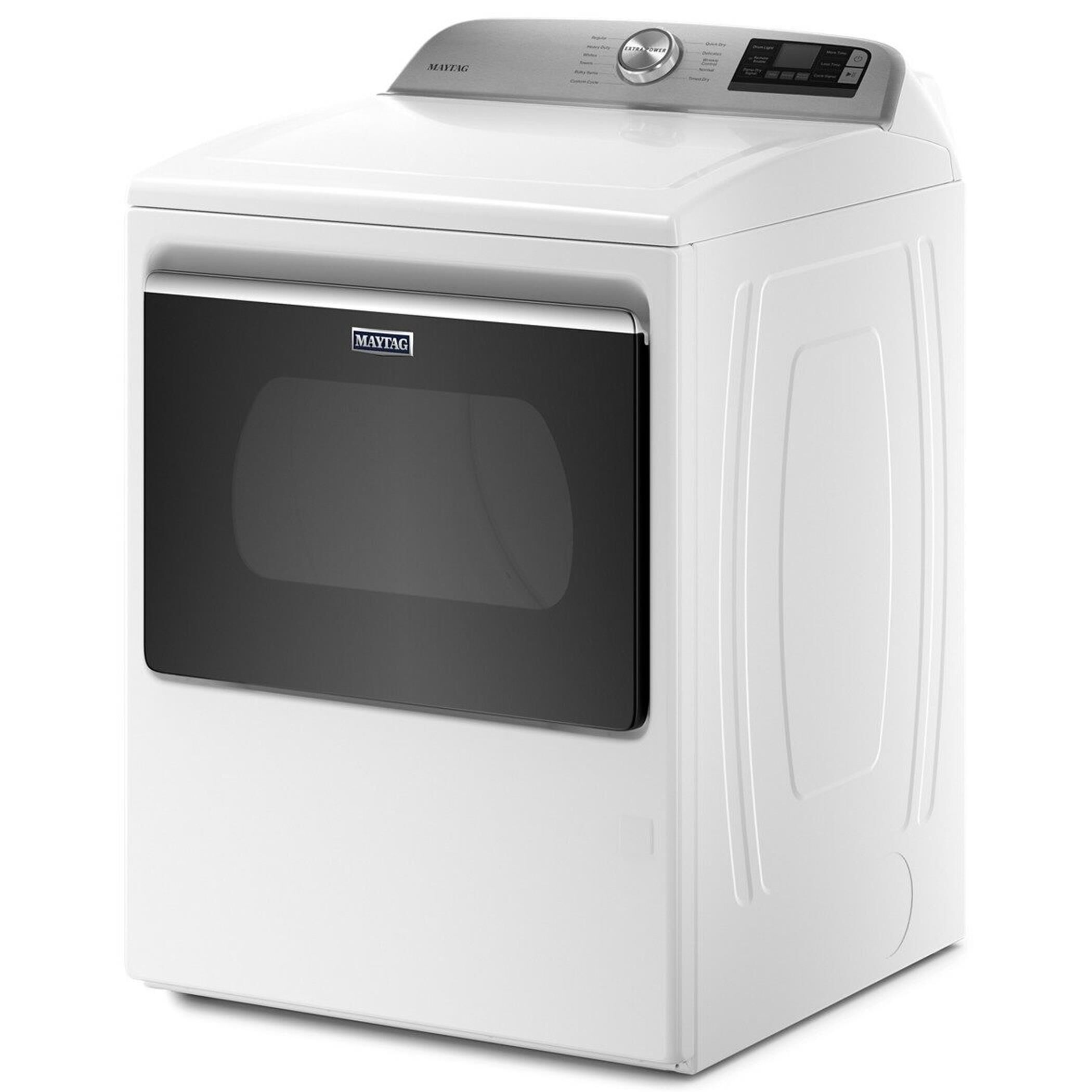 Maytag 7.4 Cu. Ft. Front Load Gas Dryer with Wifi in White, , large