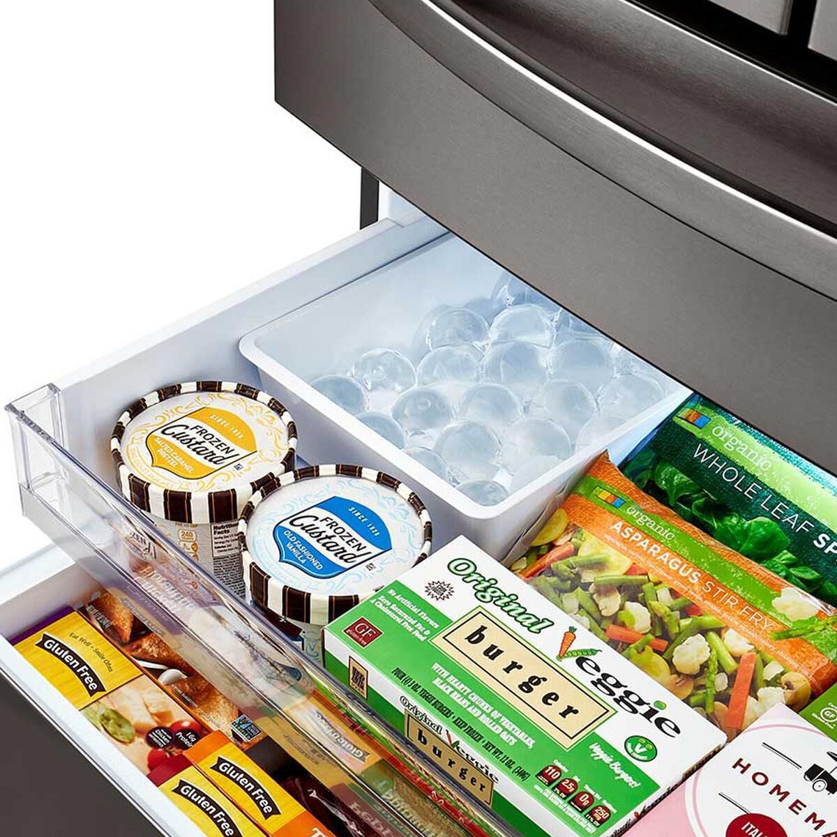 LG Appliance 30 Cu. Ft. Smart wi-fi Enabled Refrigerator with Craft Ice™ Maker in Black Stainless Steel, , large