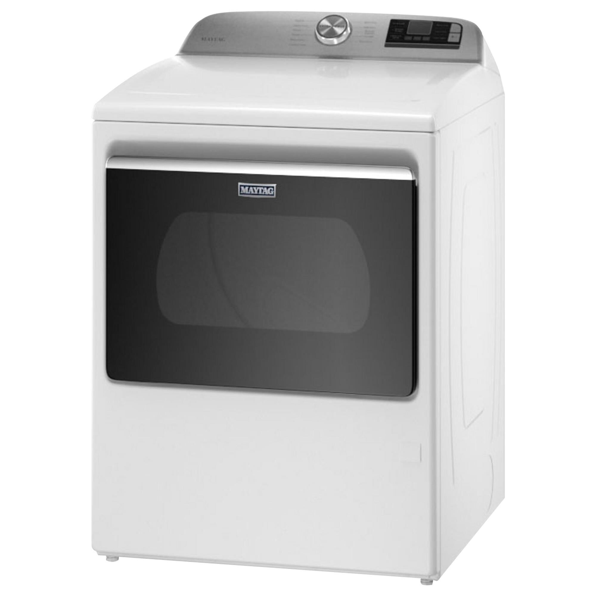 Maytag 5.4 Cu. Ft. Top Load Washer and 7.4 Cu. Ft. Gas Dryer with WiFi Laundry Pair in White, , large
