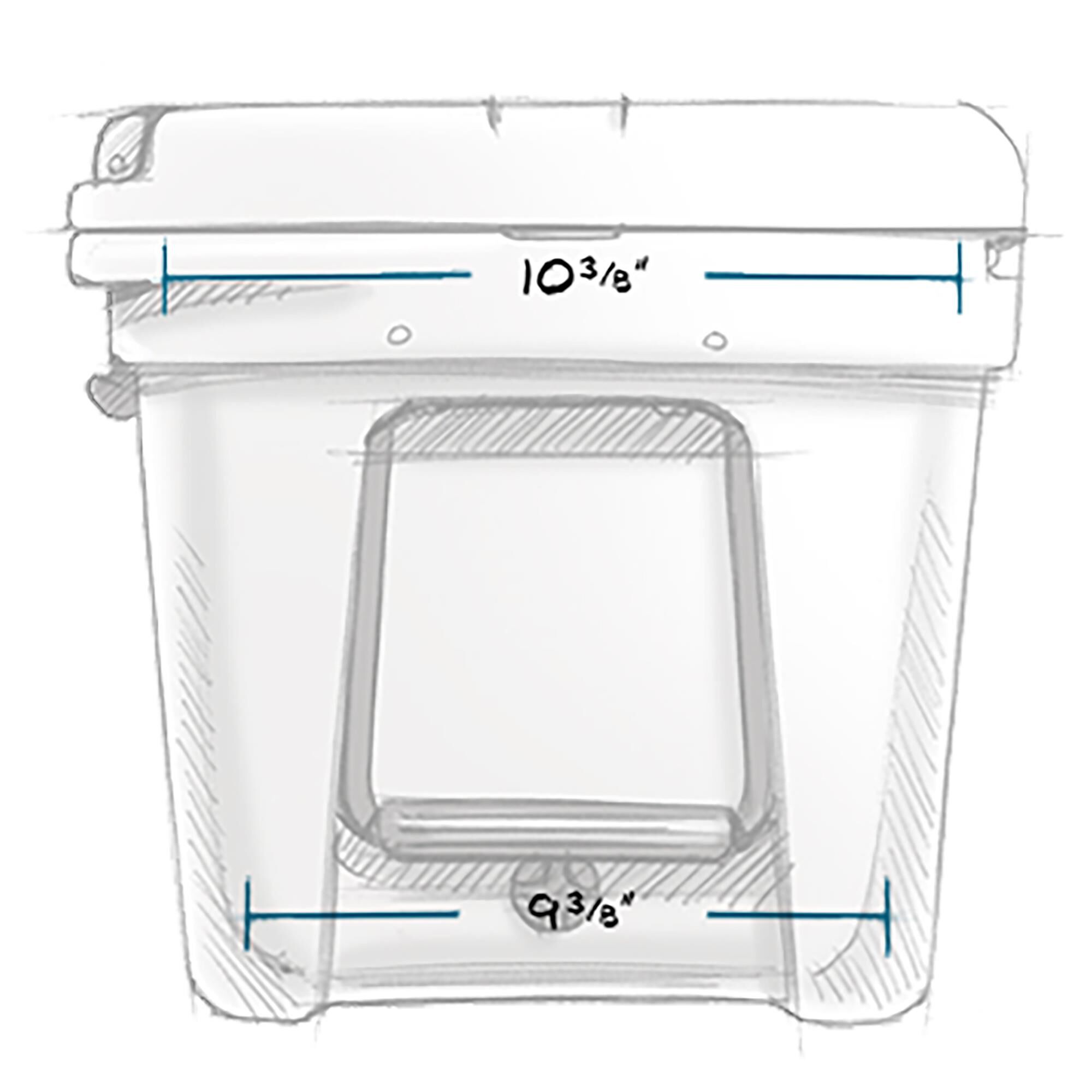 YETI Tundra 35 Hard Cooler in Navy, , large