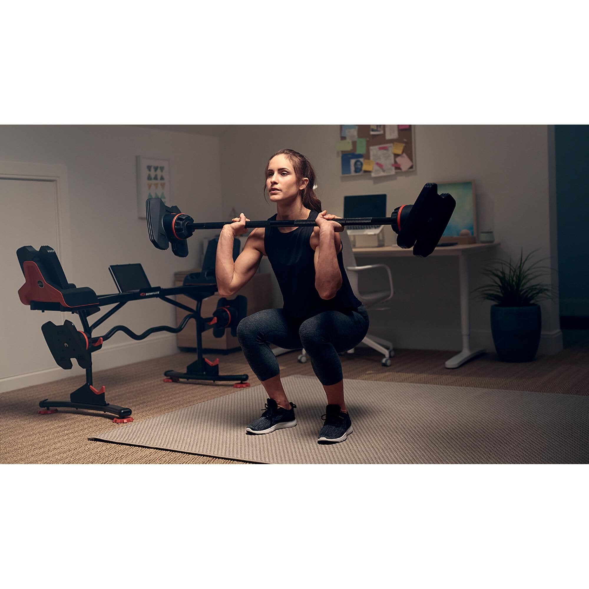 Bowflex SelectTech 2080 Barbell with Curl Bar, , large