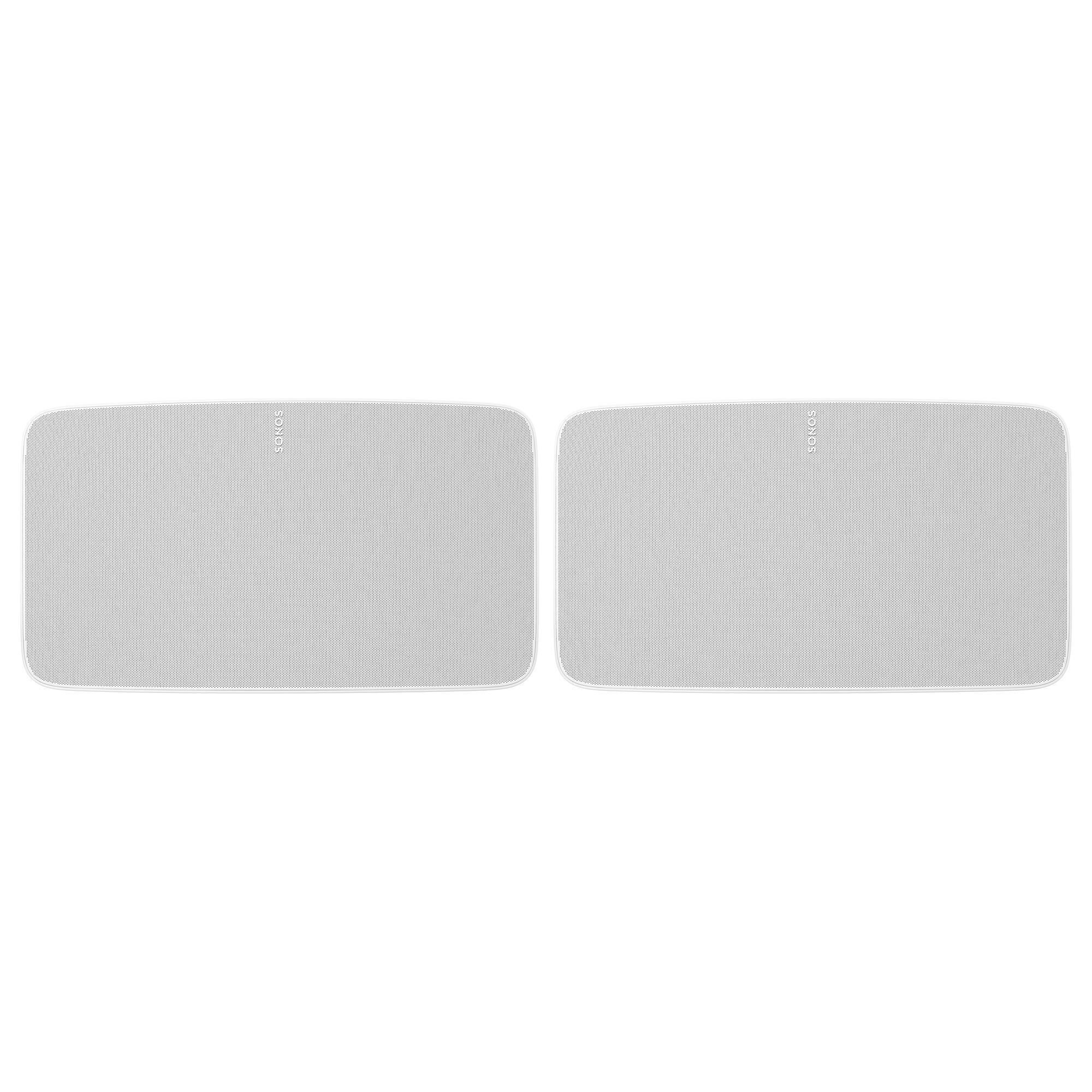 SONOS FIVE Wireless Smart Speaker in White - Set of 2, , large