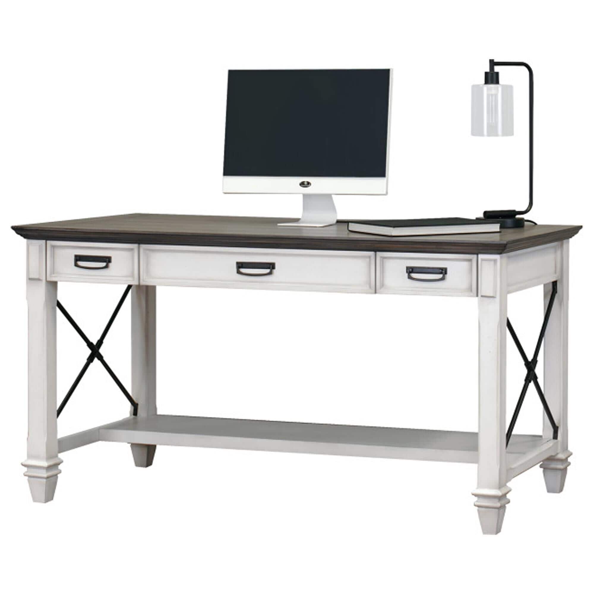 Wycliff Bay Hartford Writing Desk in White