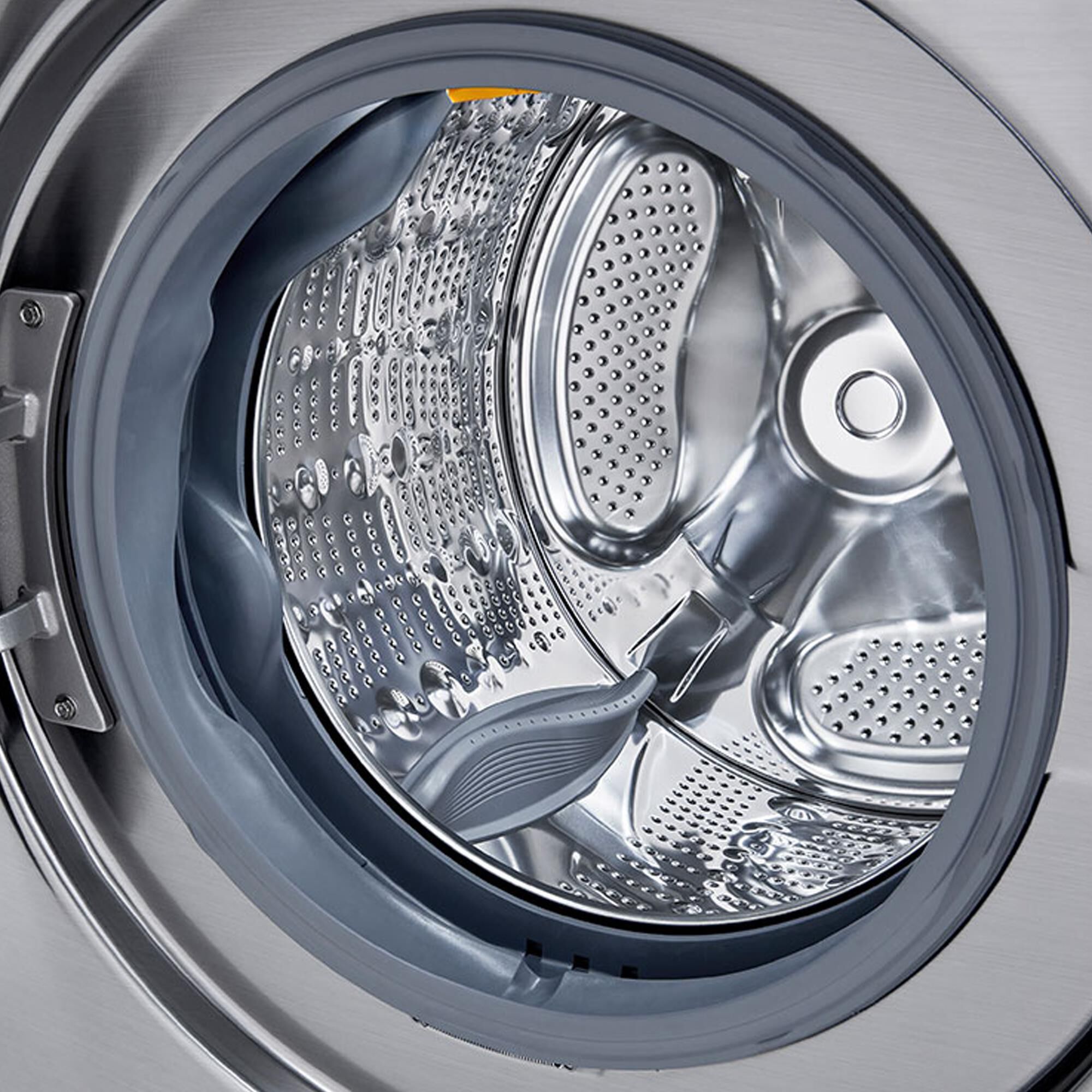 LG 4.5 Cu. Ft. Front Load Washer with Steam Technology in Graphite Steel, , large