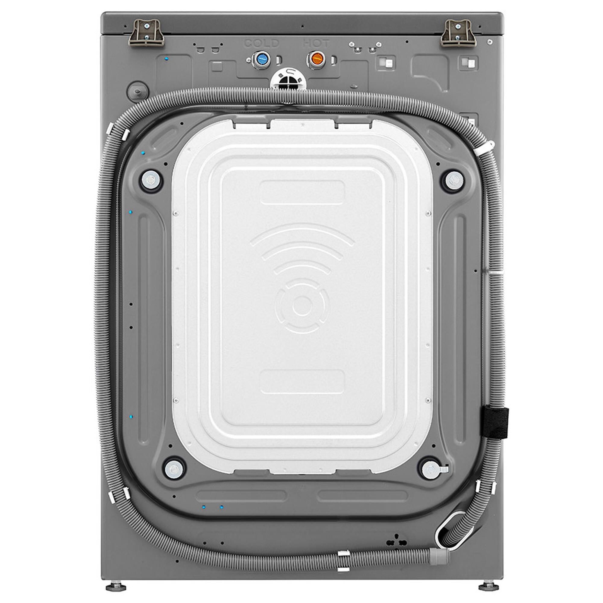 LG 4.5 Cu. Ft. Front Load Washer with Steam Technology in Graphite Steel, , large