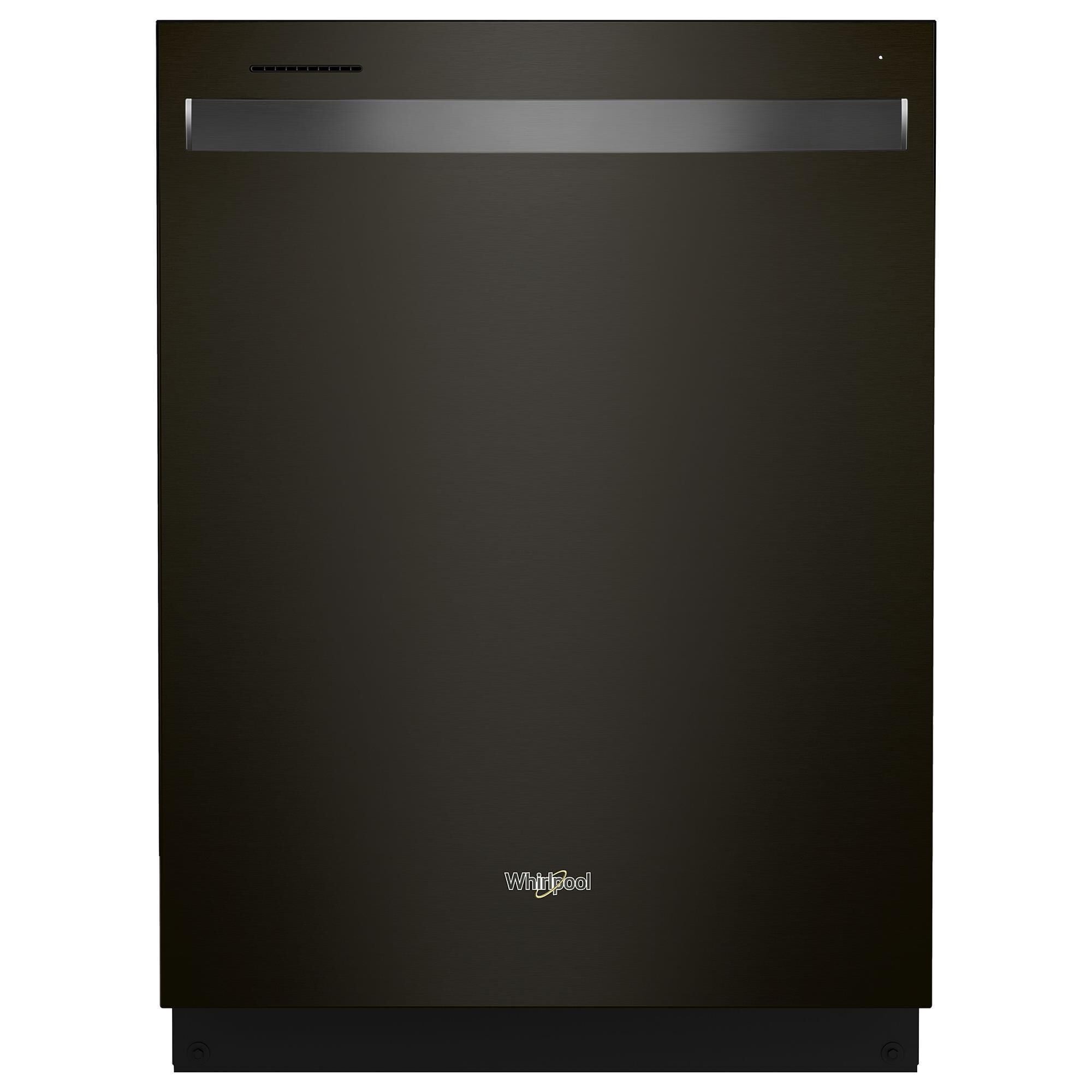 Whirlpool 24" Built-In Bar Handle Dishwasher with 47 Decibel in Black Stainless Steel, , large