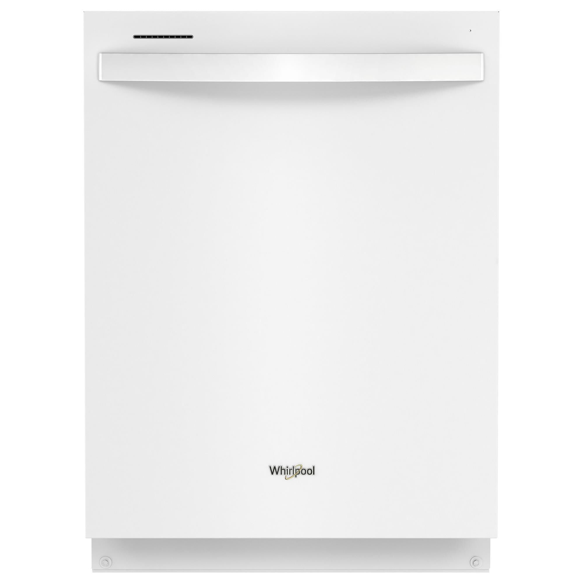 Whirlpool 24" Built-In Bar Handle Dishwasher with 47 Decibel in White, , large