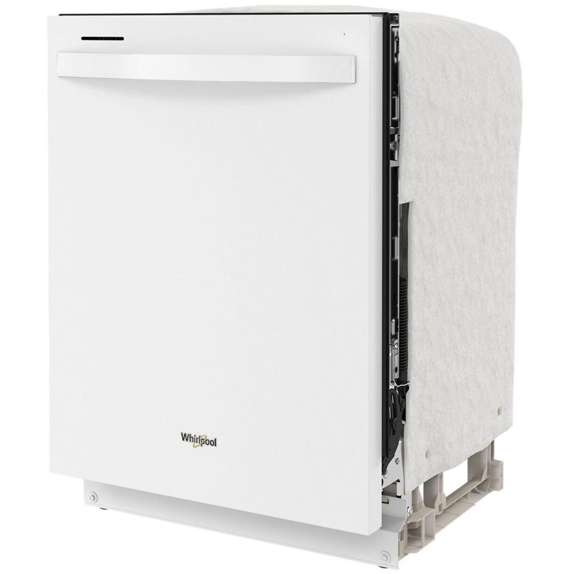 Whirlpool 24" Built-In Bar Handle Dishwasher with 47 Decibel in White, , large