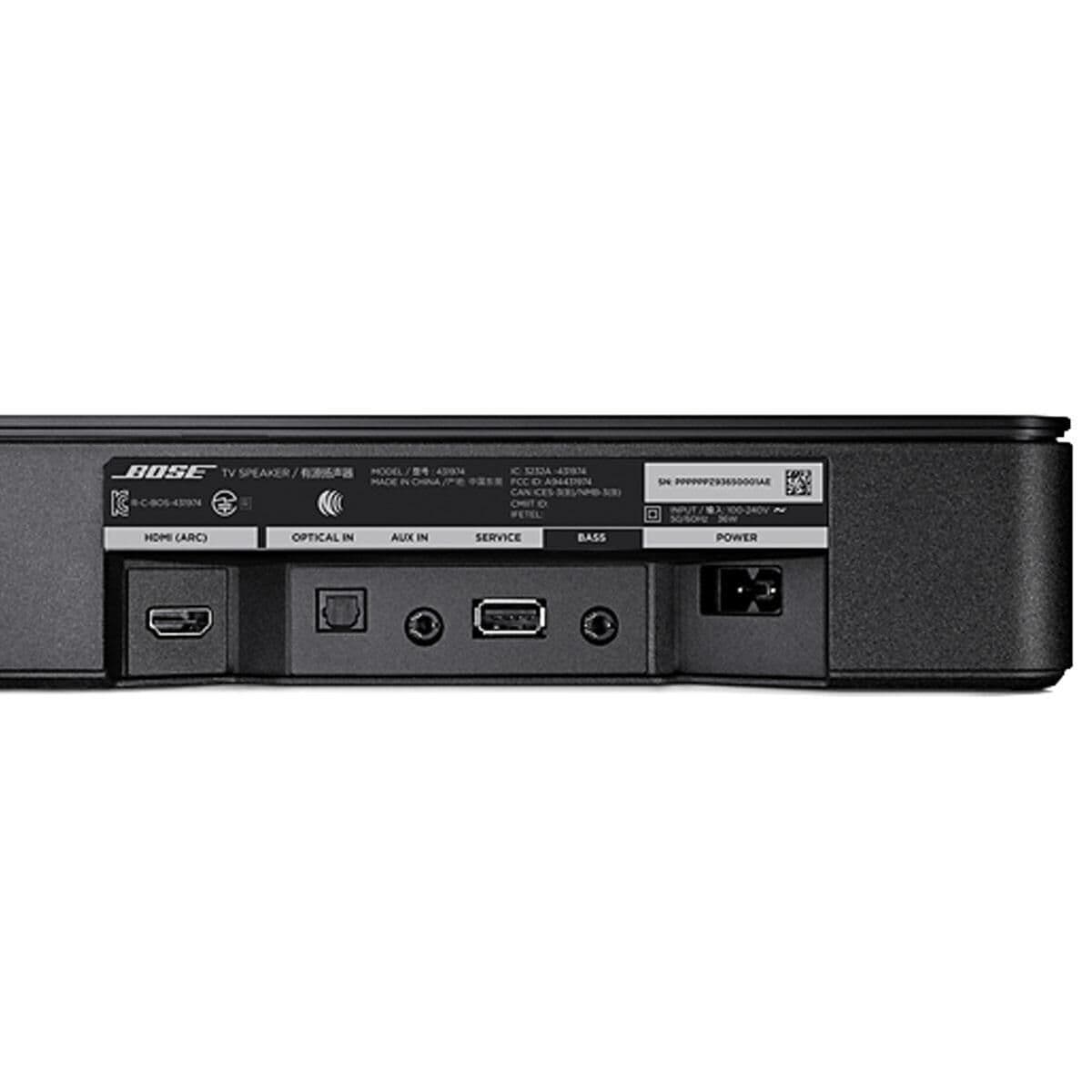 Bose TV Speaker Bluetooth Soundbar in Black, , large