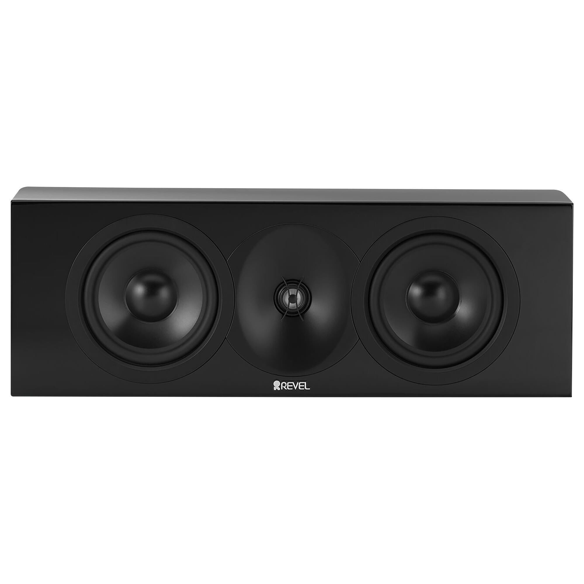 Revel 2-Way Dual 5.25" Center Channel Loudspeaker in Black, , large