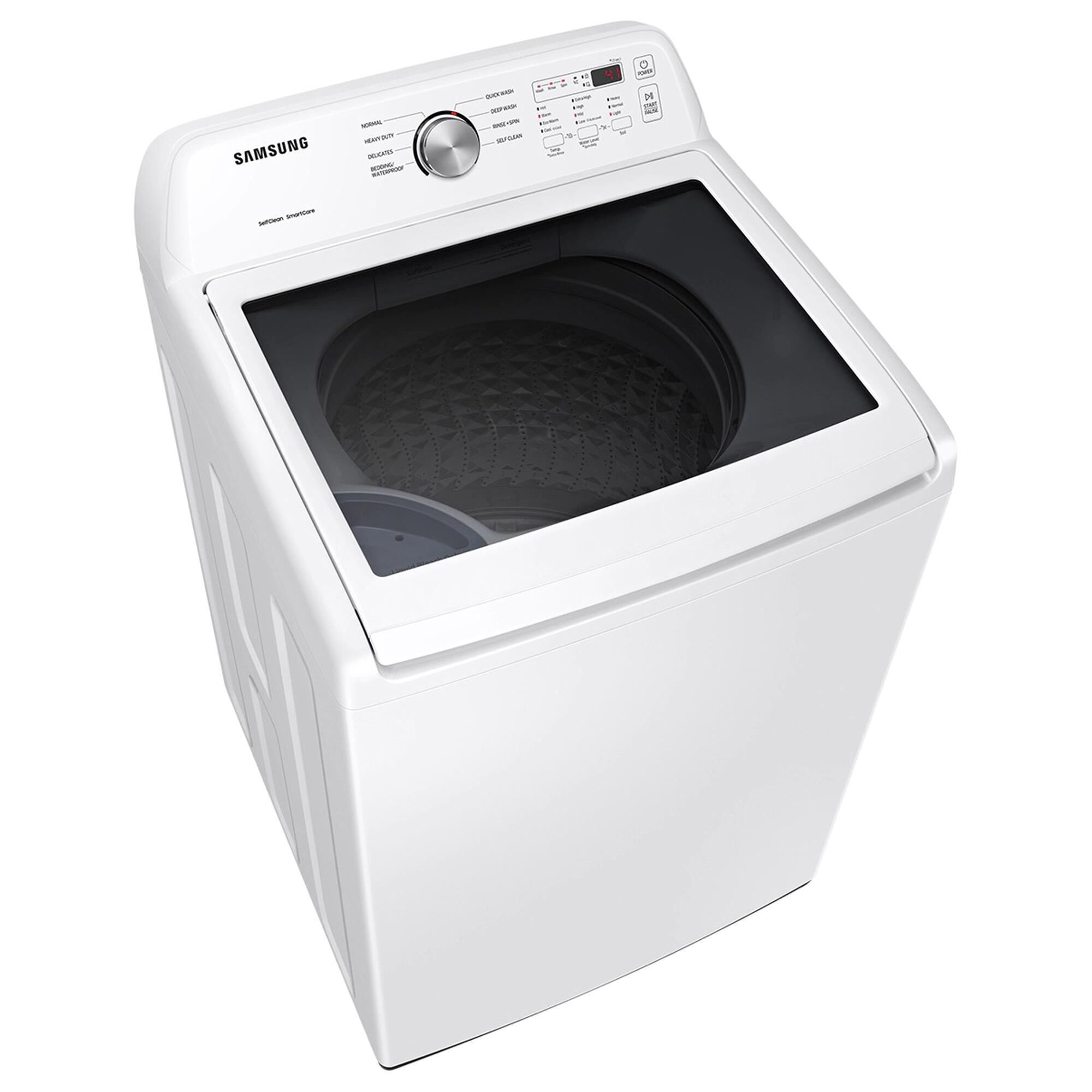 Samsung 4.5 Cu. Ft. Top Load Washer with Vibration Reduction Technology in White, , large