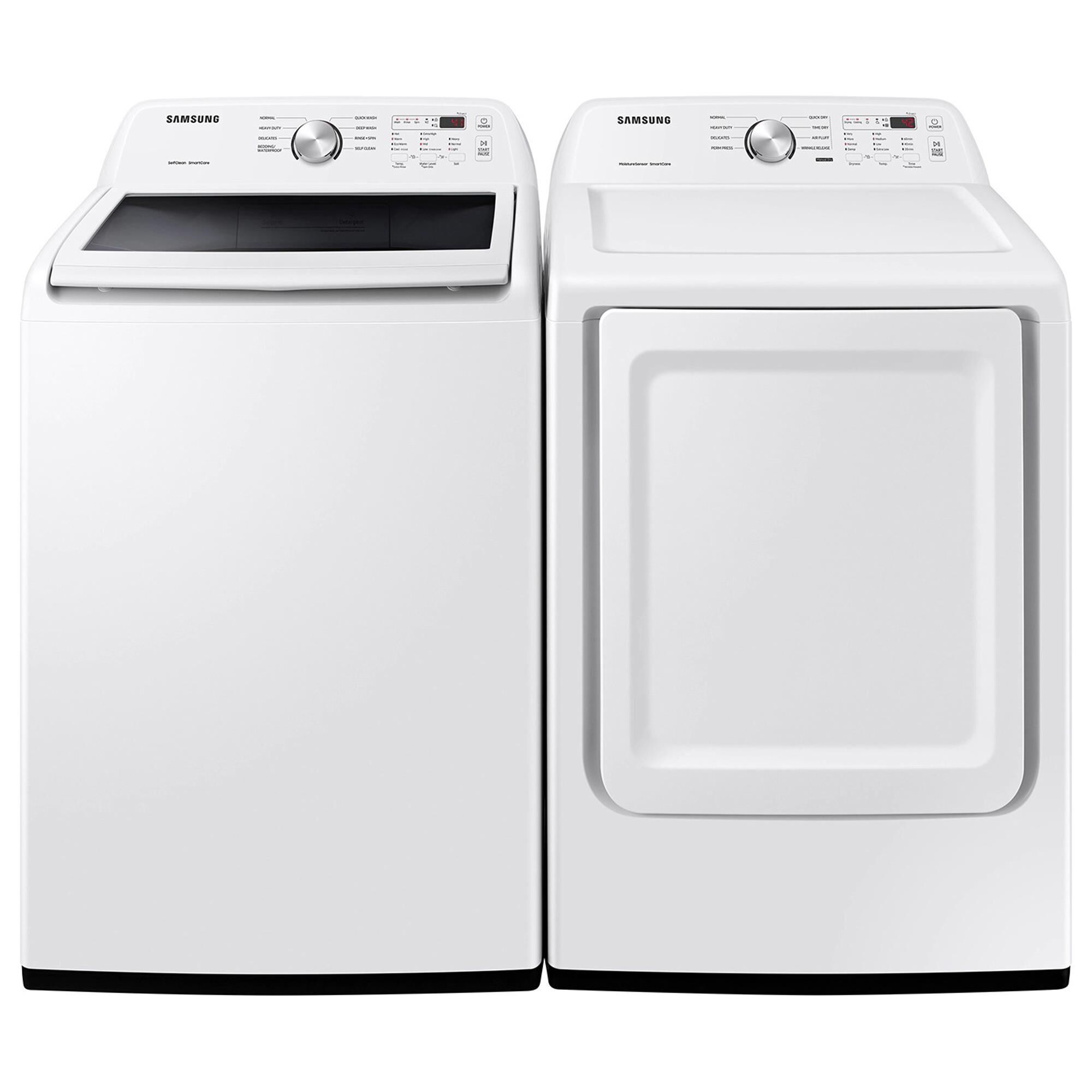 Samsung 4.5 Cu. Ft. Top Load Washer with Vibration Reduction Technology in White, , large