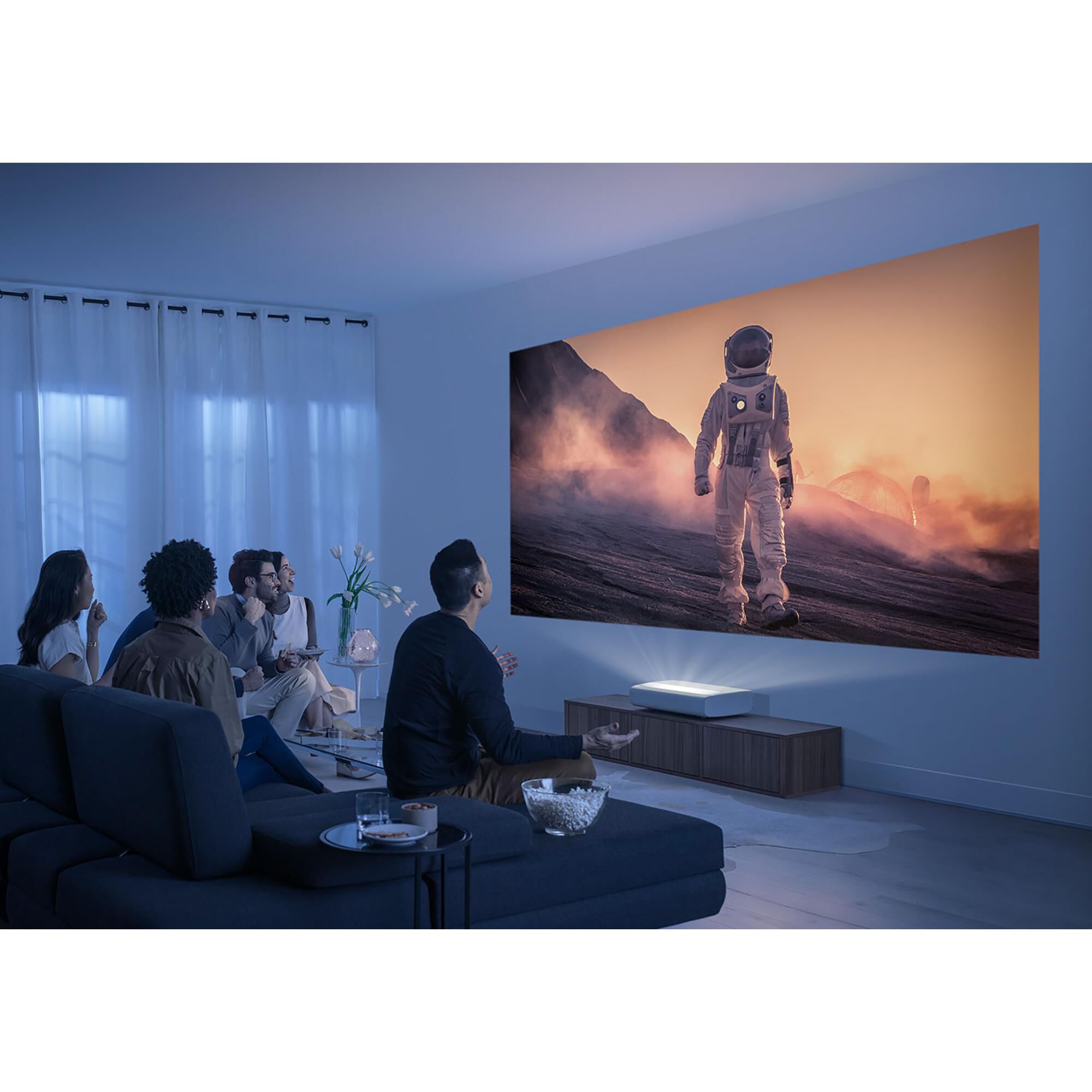 Samsung 120" The Premiere 4K UHD Single Smart Laser Projector in White, , large