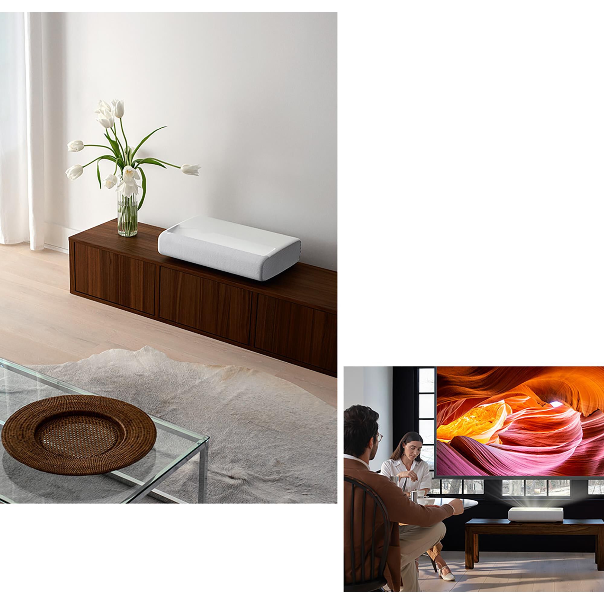 Samsung 120" The Premiere 4K UHD Single Smart Laser Projector in White, , large