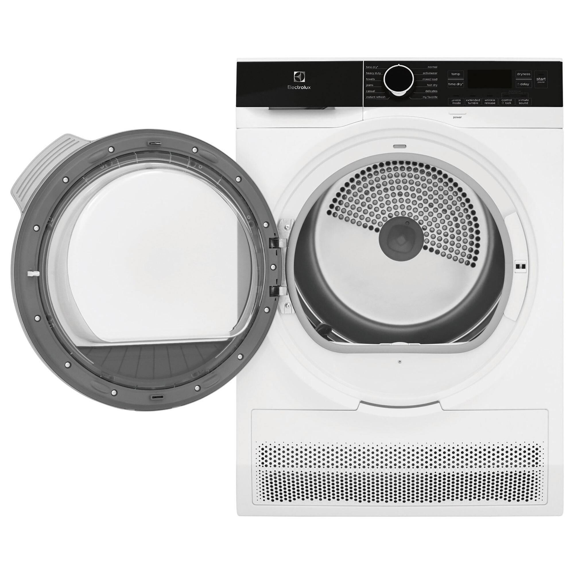 Electrolux 24" Front Load Electric Dryer with Steam in White, , large