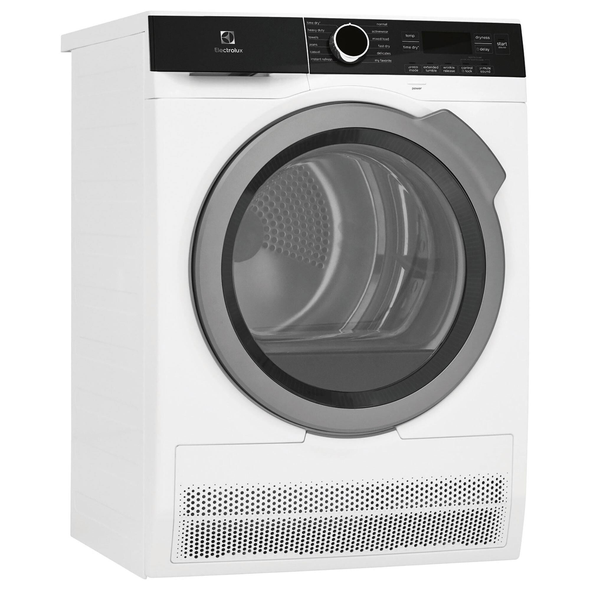 Electrolux 24" Front Load Electric Dryer with Steam in White, , large