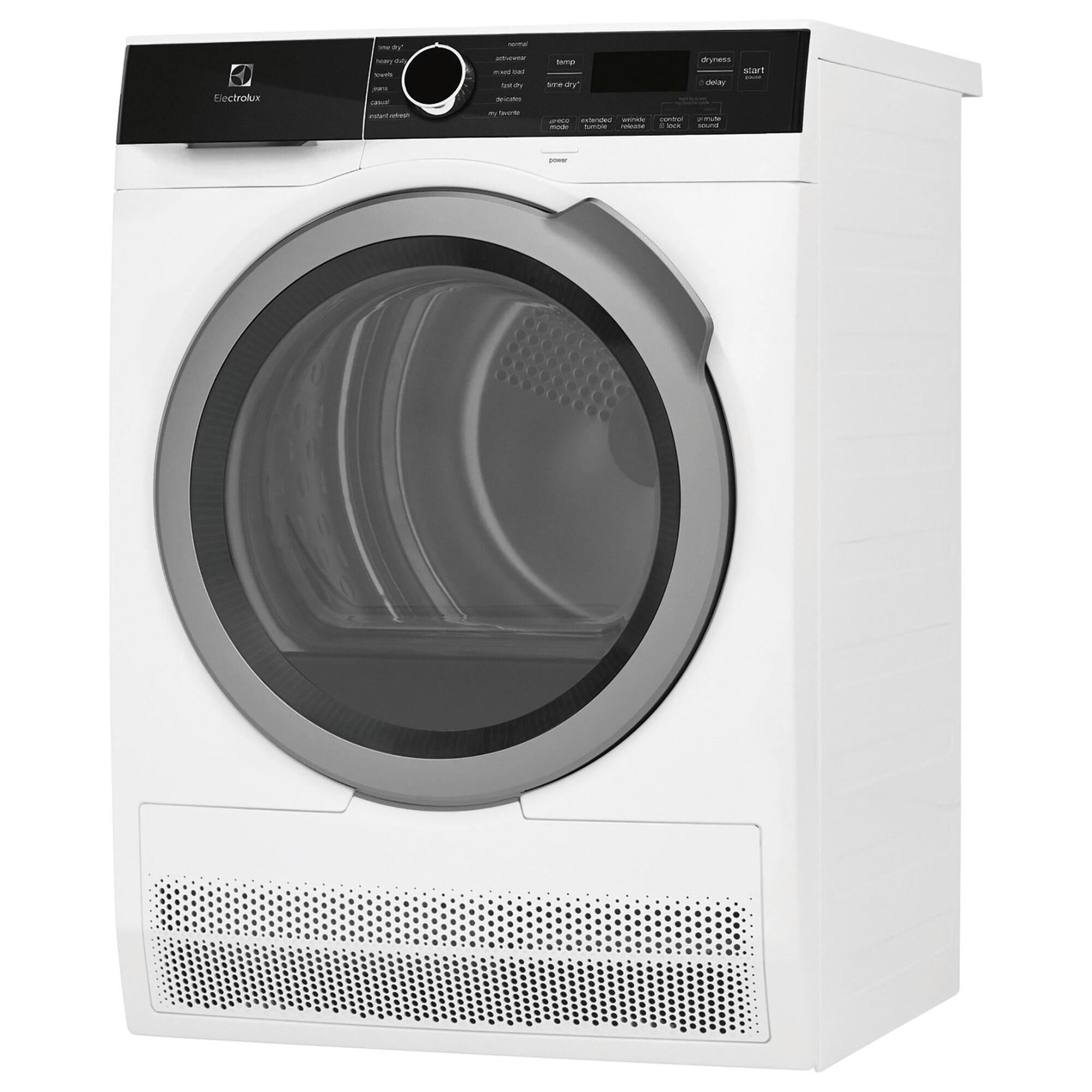 Electrolux 24" Front Load Electric Dryer with Steam in White, , large