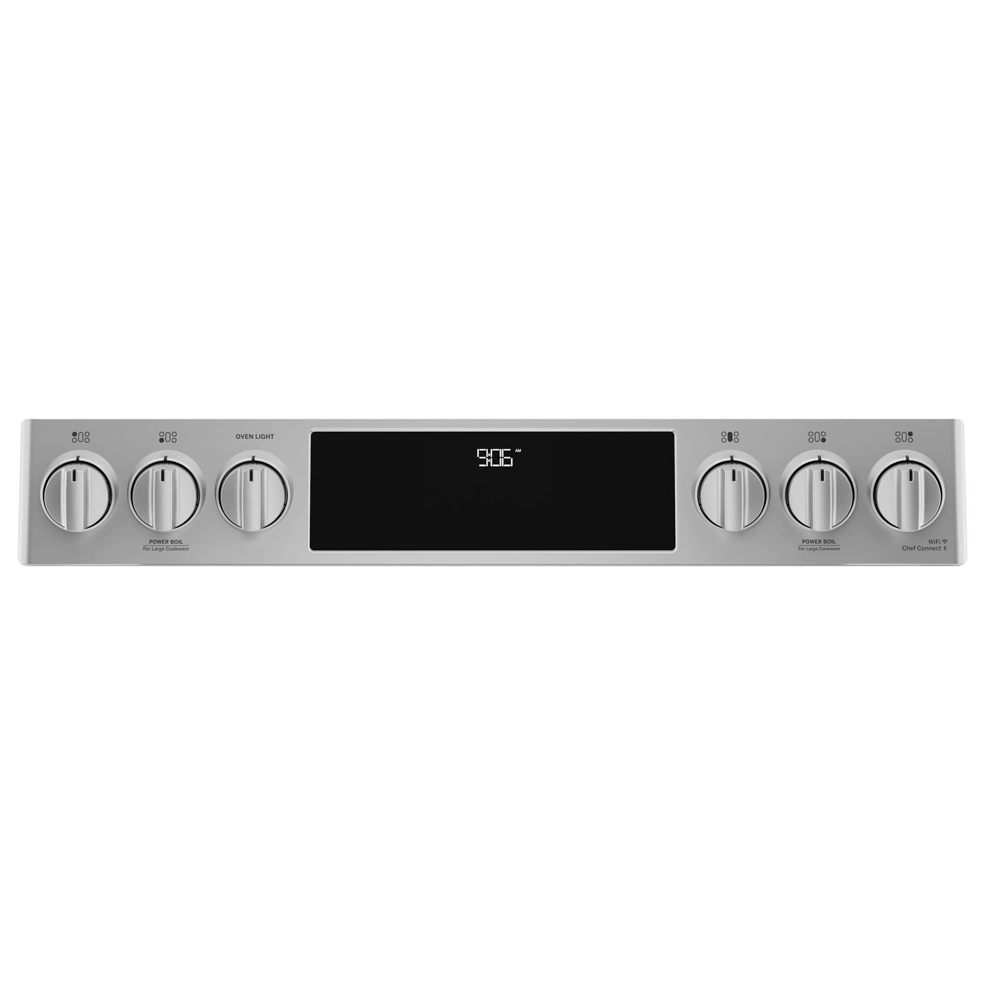 GE Profile 30" Slide-In Front-Control Double Oven Range in Fingerprint Resistant Stainless Steel, , large