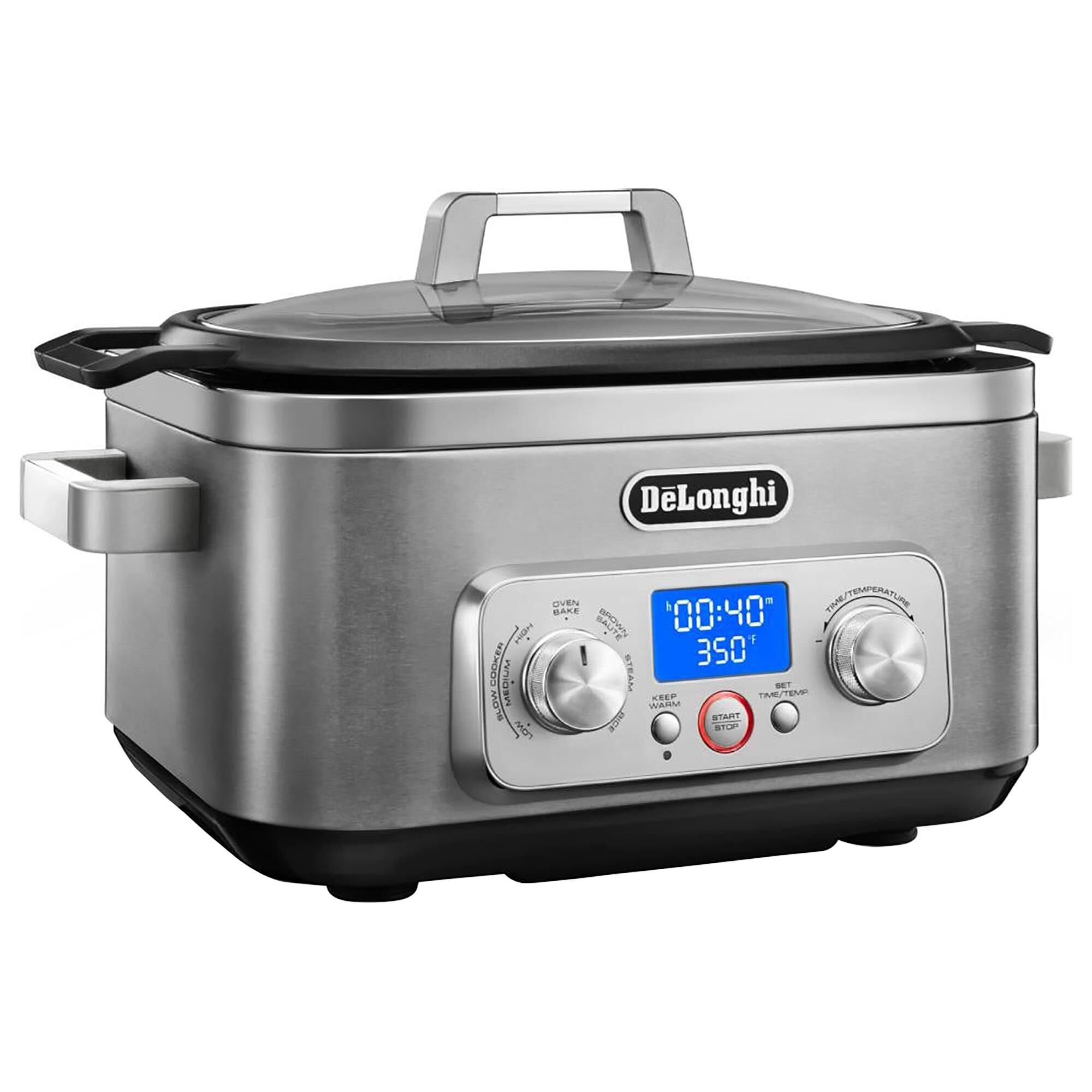 De"Longhi Livenza 6-Quart All-In-One Programmable Multi Cooker in Silver, , large