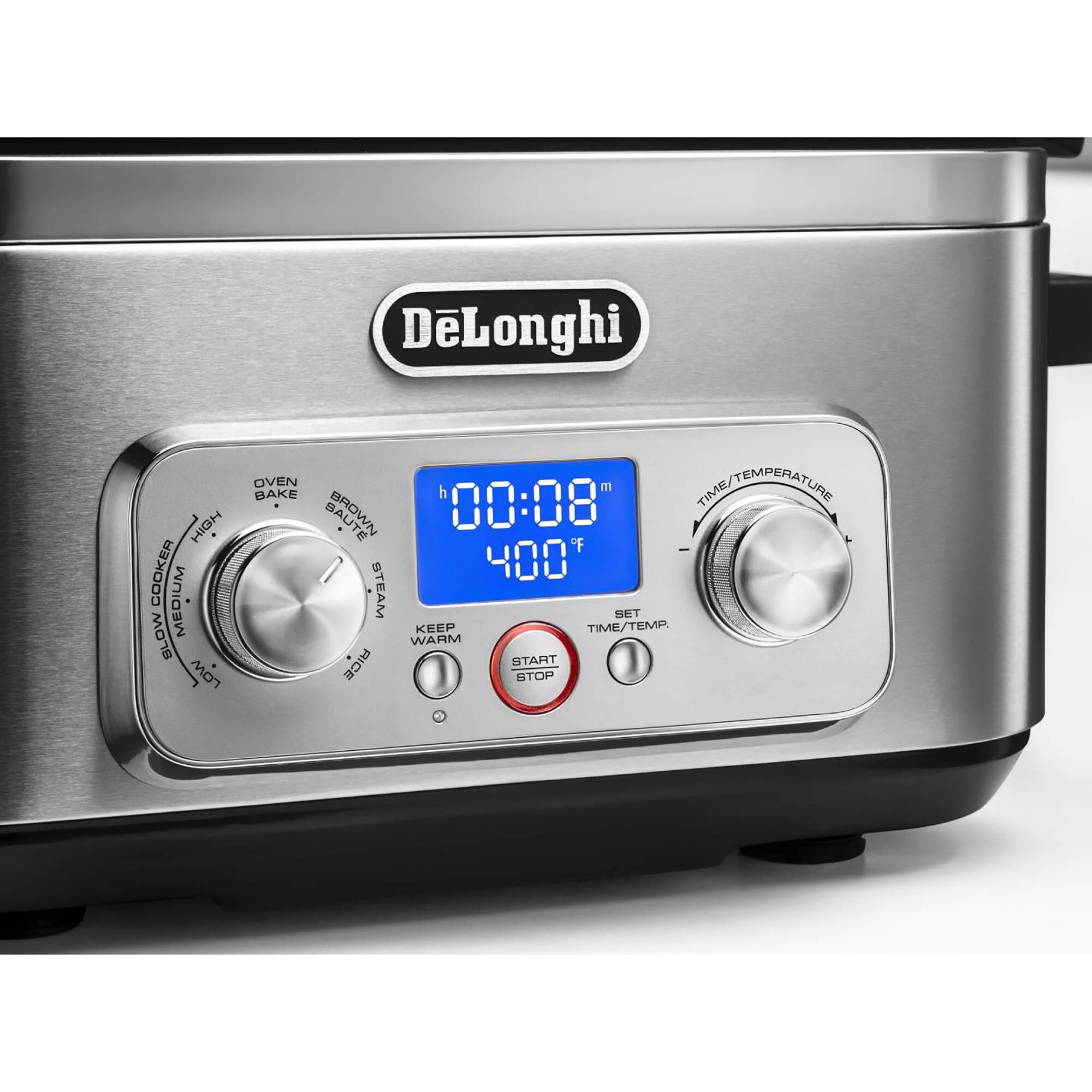 De"Longhi Livenza 6-Quart All-In-One Programmable Multi Cooker in Silver, , large