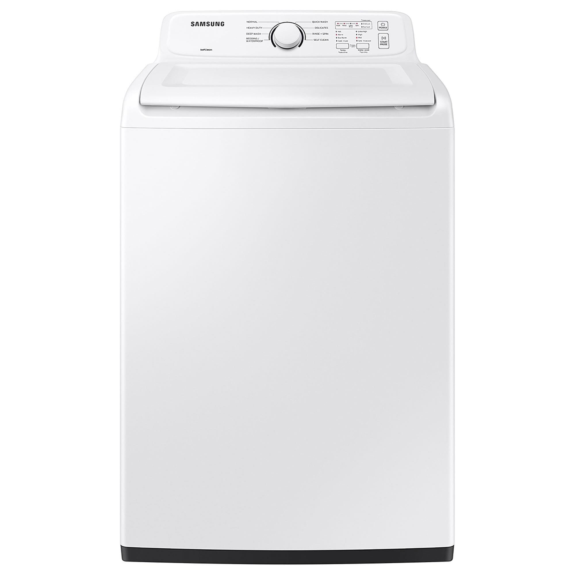 Samsung 4 Cu. Ft. Top Load Washer with Active Wave Agitator in White